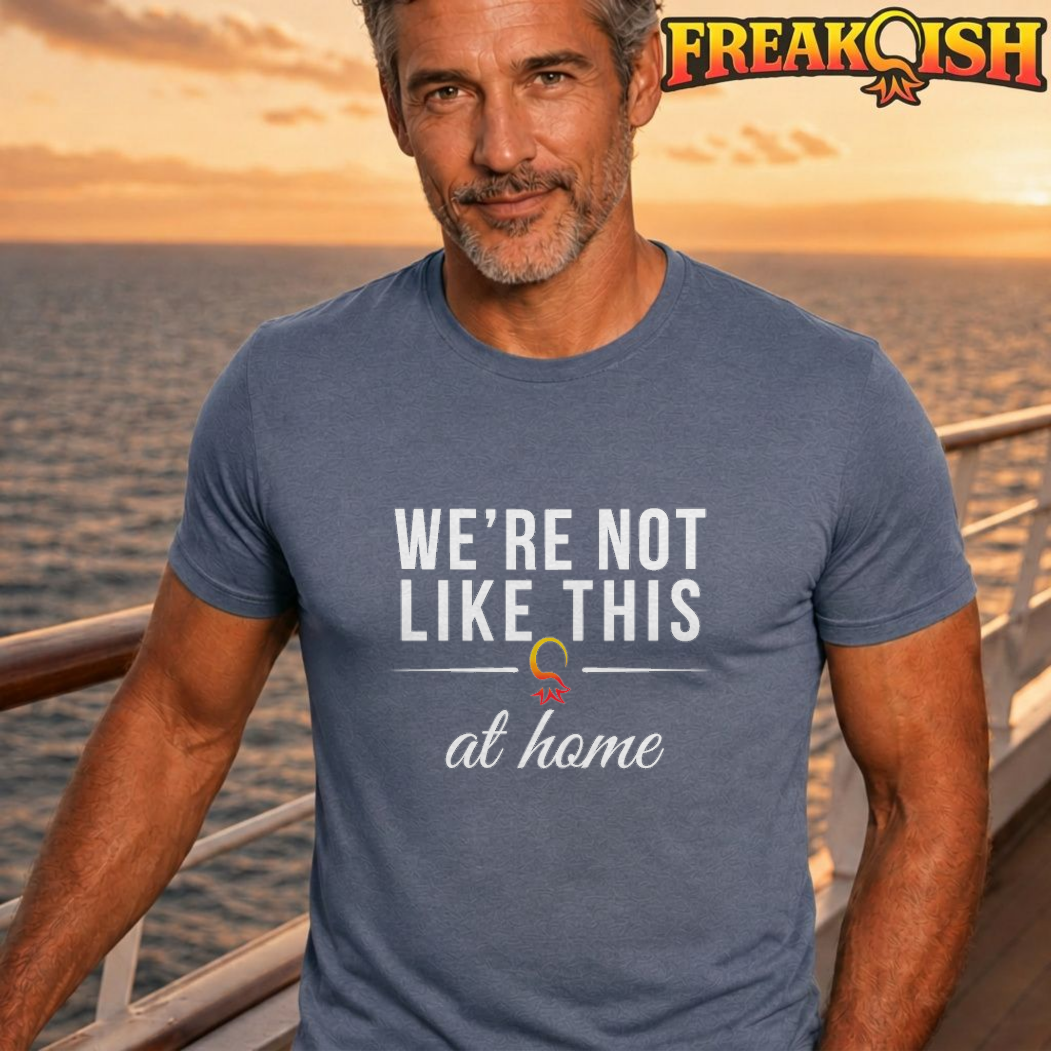 Not Like This at Home Unisex Tee | FREAK-ISH
