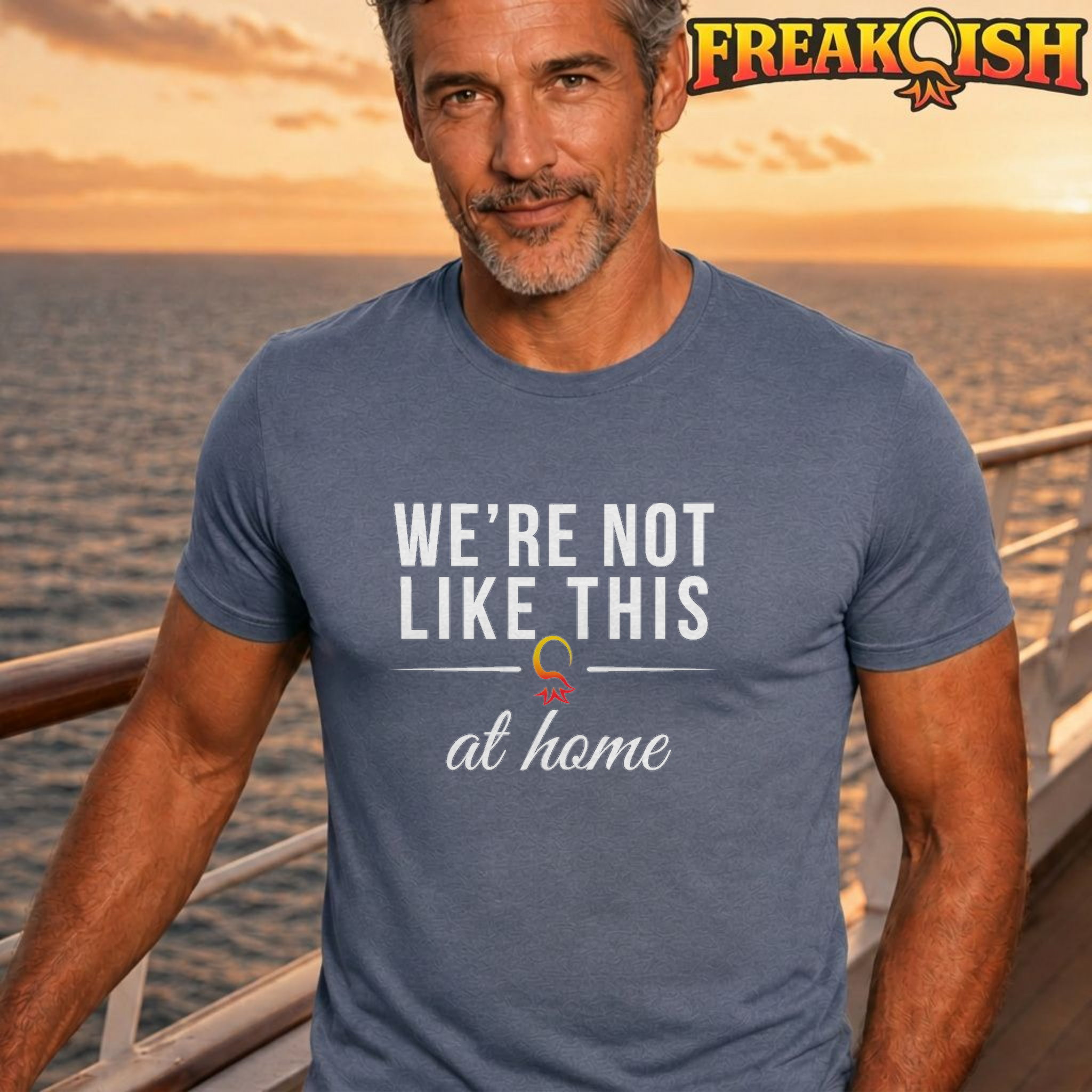 Not Like This at Home Unisex Tee | FREAK-ISH