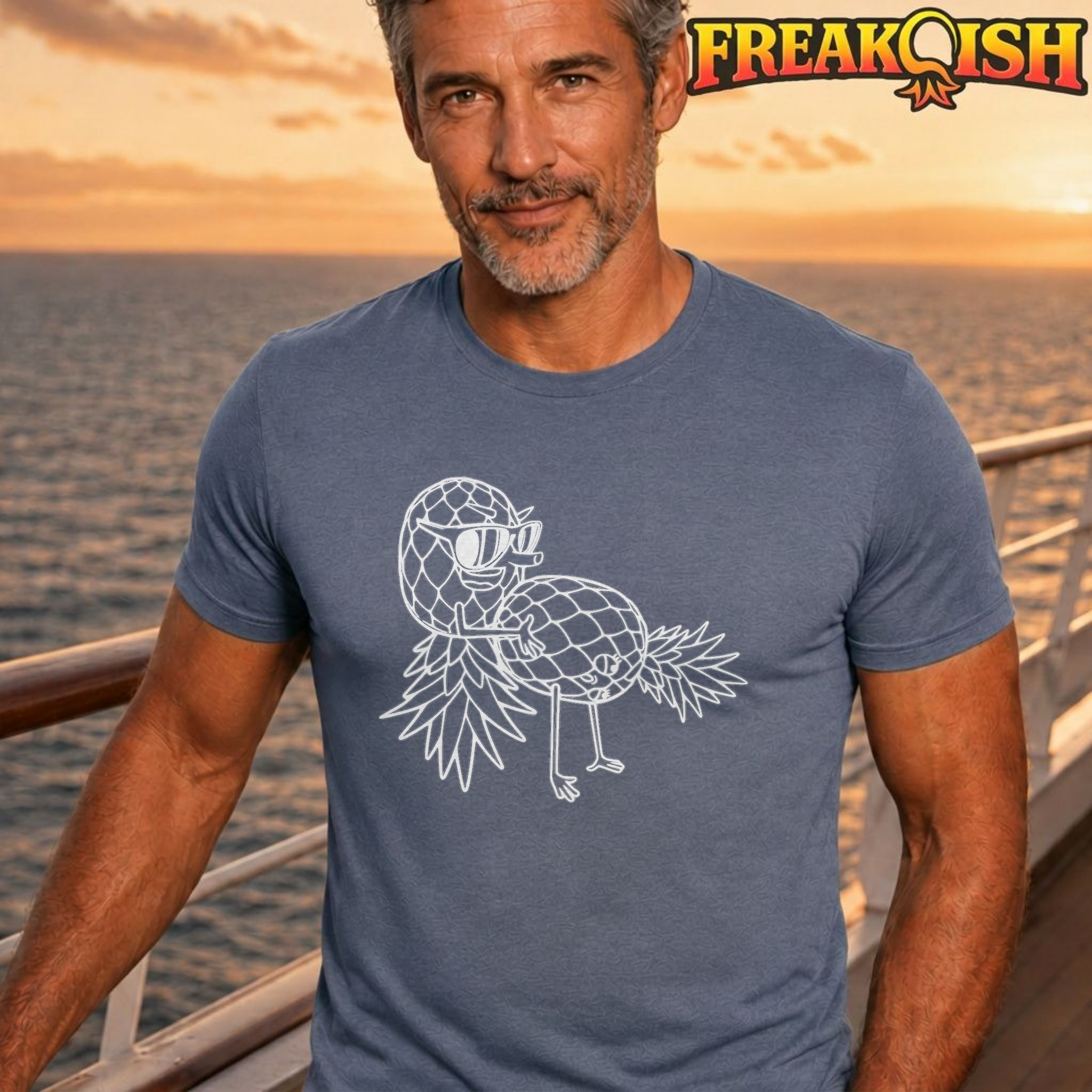 Pineapple Love Unisex Tee | FREAK-ISH