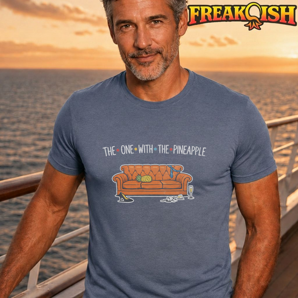 The One With The Pineapple Unisex Tee | FREAK-ISH