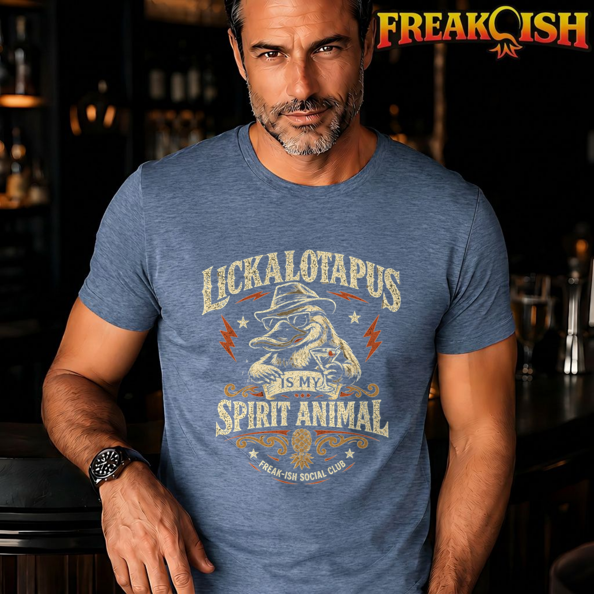 Lickalotapus Is My Spirit Animal Unisex Tee | FREAK-ISH