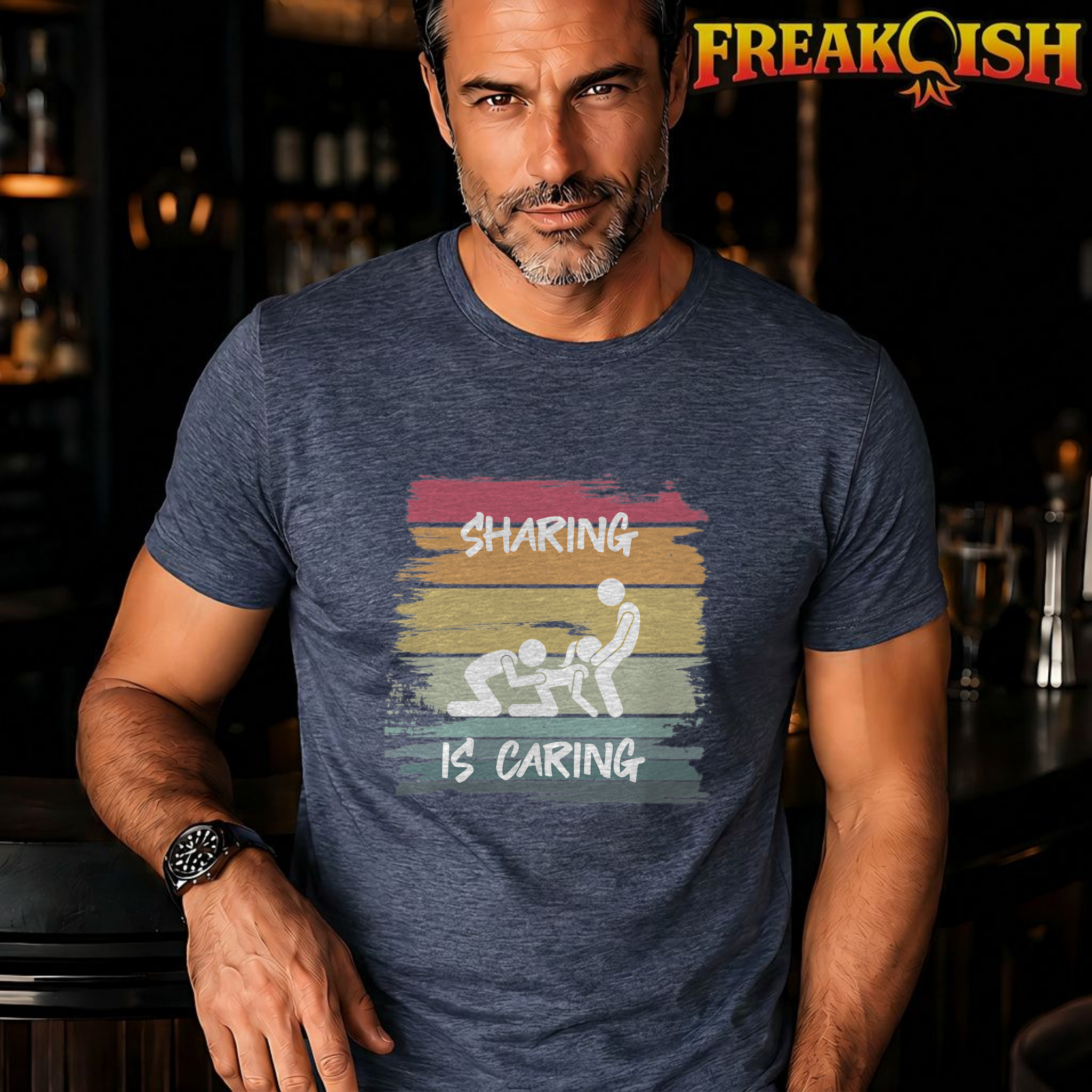 Sharing Is Caring Unisex Tee | FREAK-ISH
