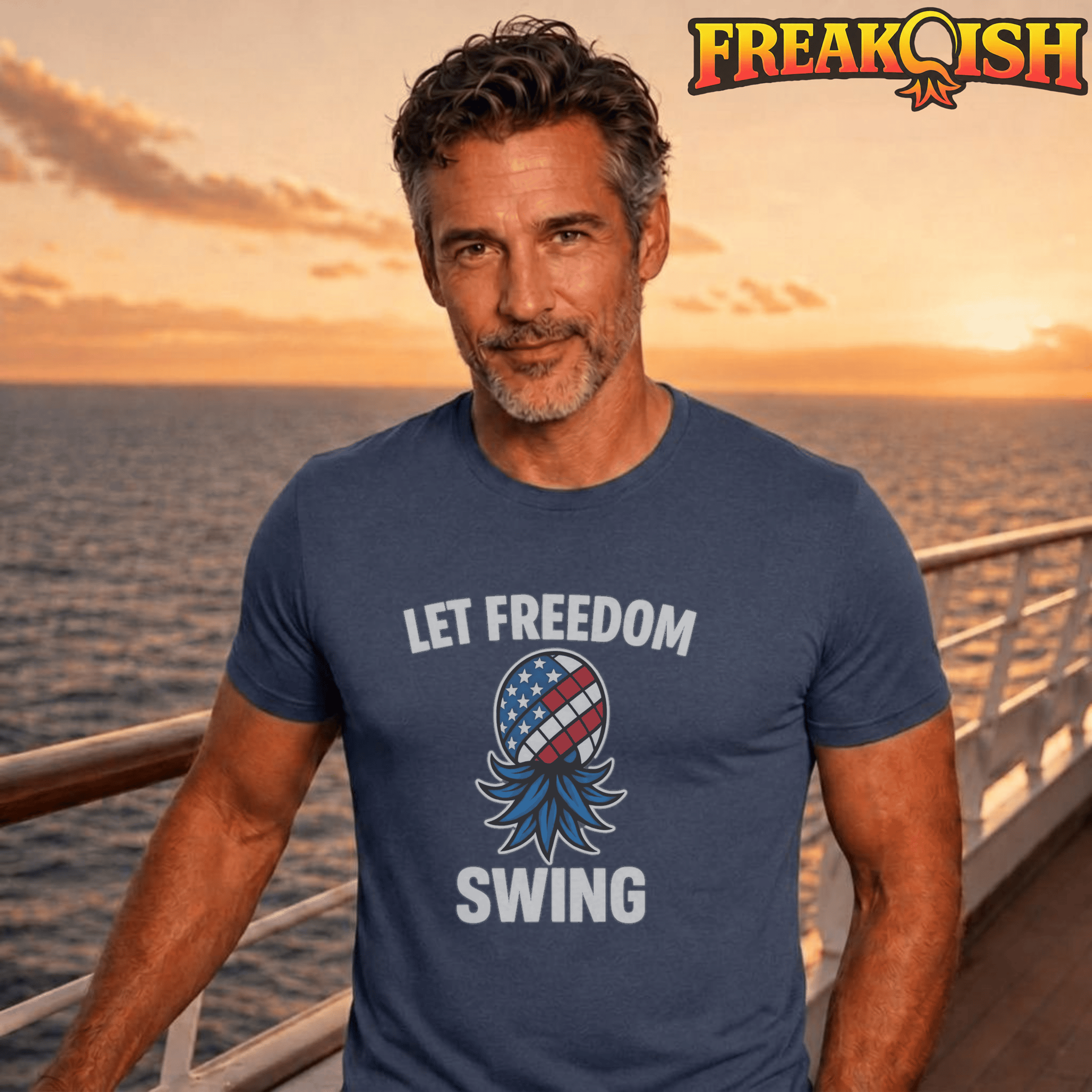 Let Freedom Swing Unisex Tee | FREAK-ISH