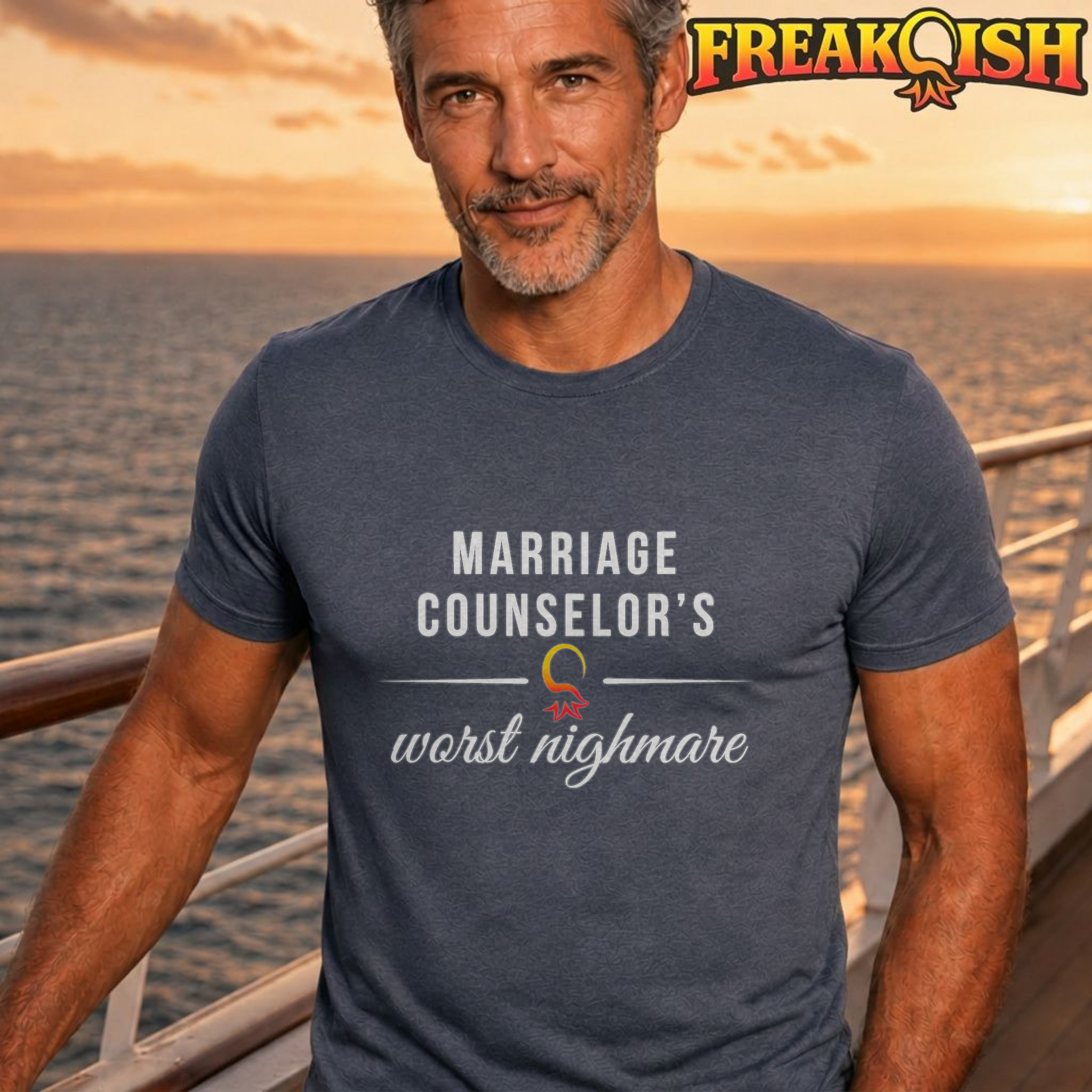 Marriage Counselor's Worst Nightmare Unisex Tee | FREAK-ISH