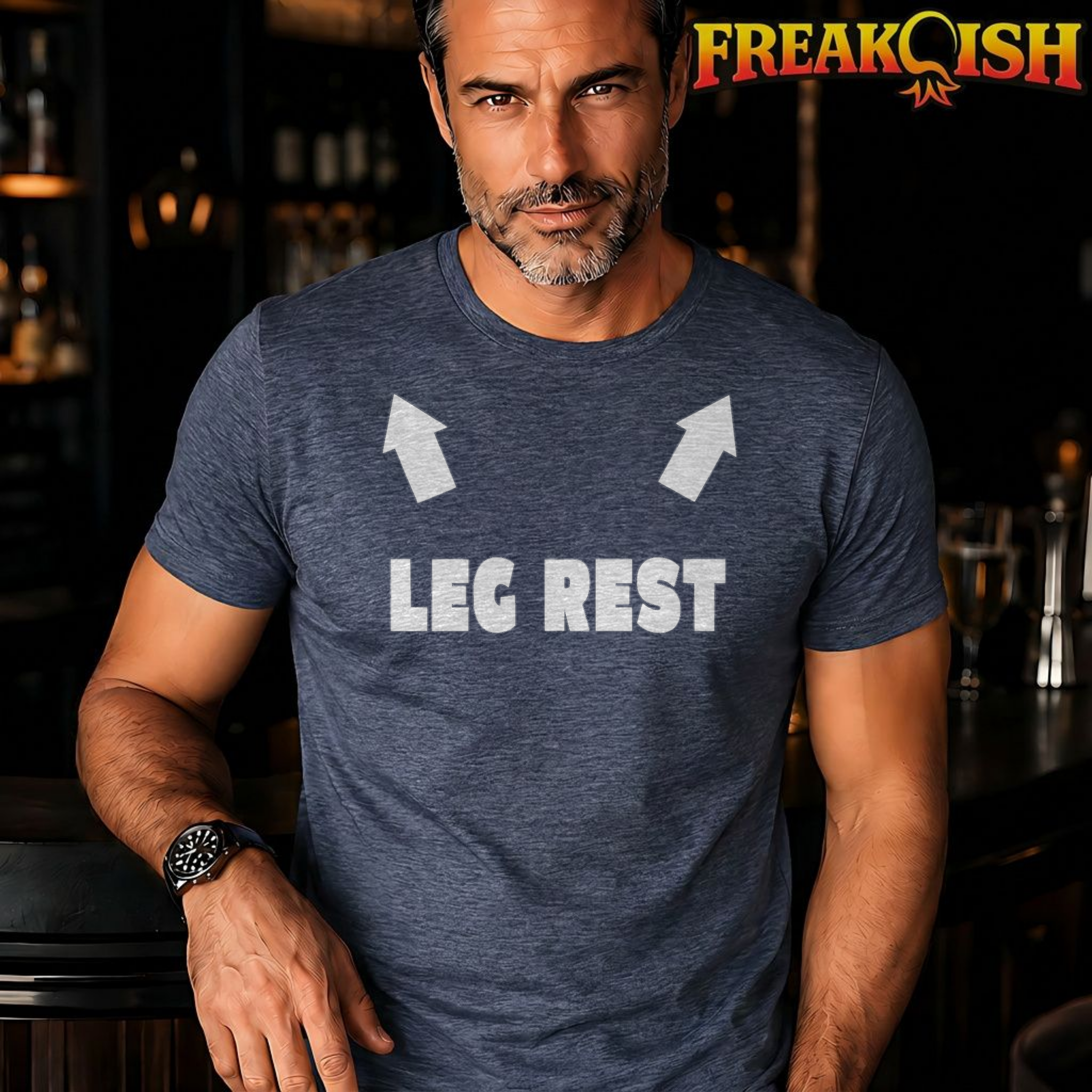 Leg Rest Unisex Tee | FREAK-ISH