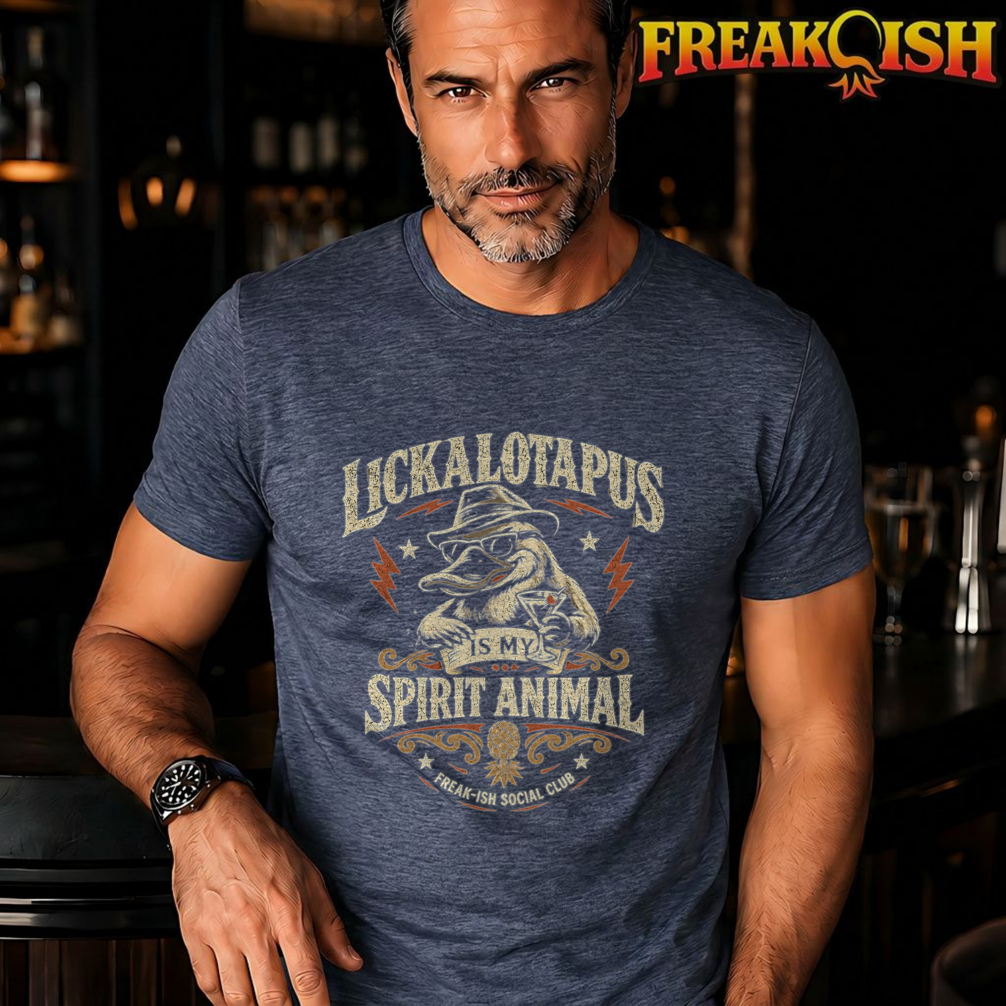 Lickalotapus Is My Spirit Animal Unisex Tee | FREAK-ISH