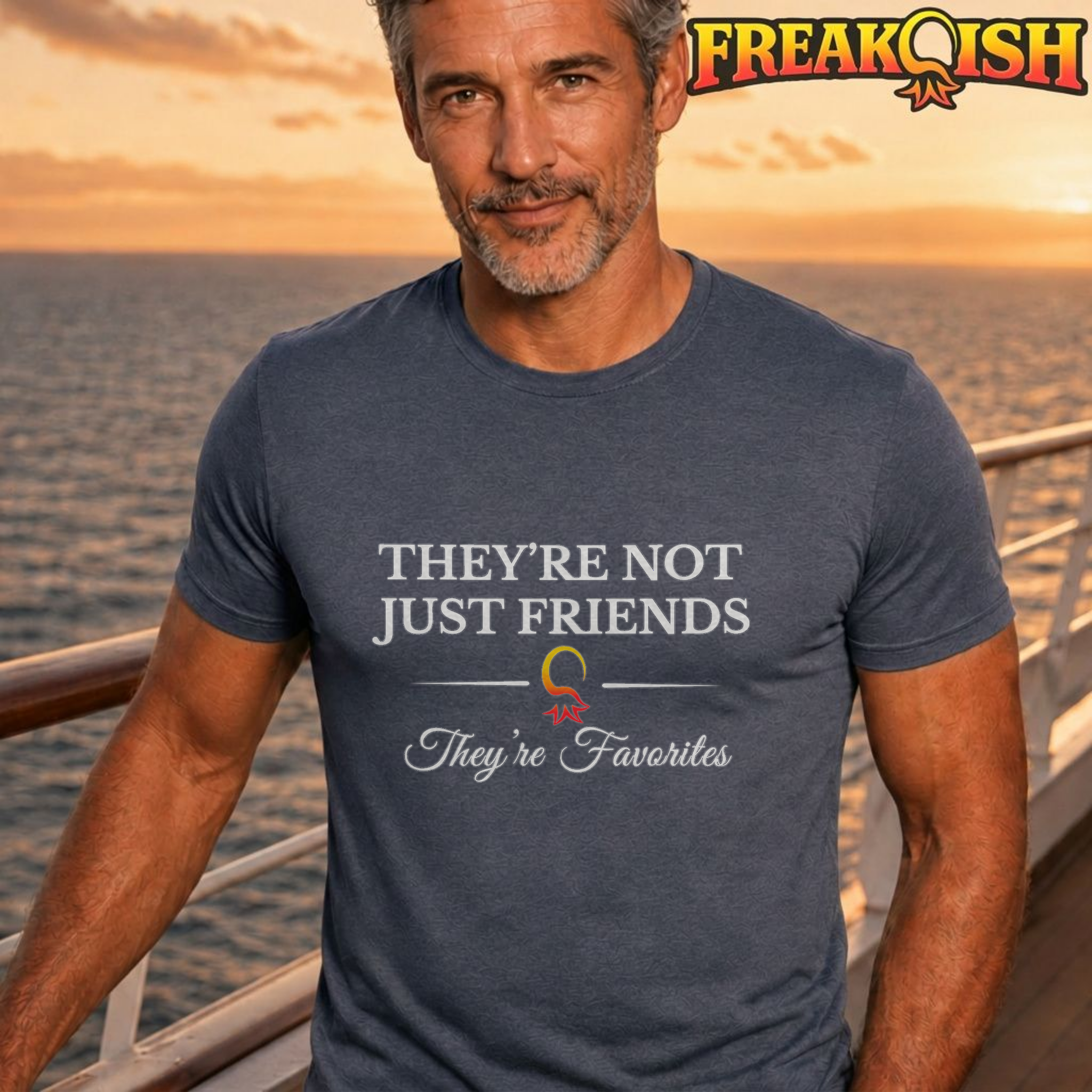 They're Not Just Friends They're Favorites Unisex Tee | FREAK-ISH