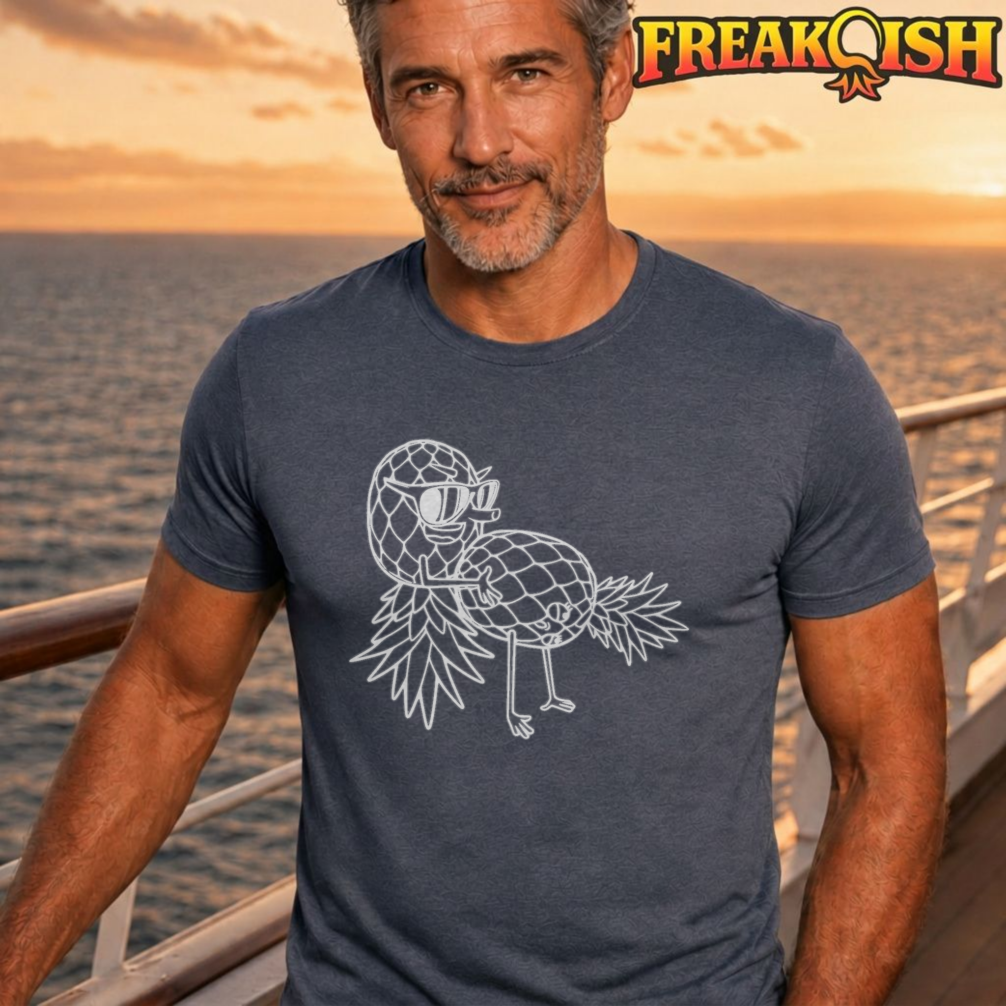 Pineapple Love Unisex Tee | FREAK-ISH