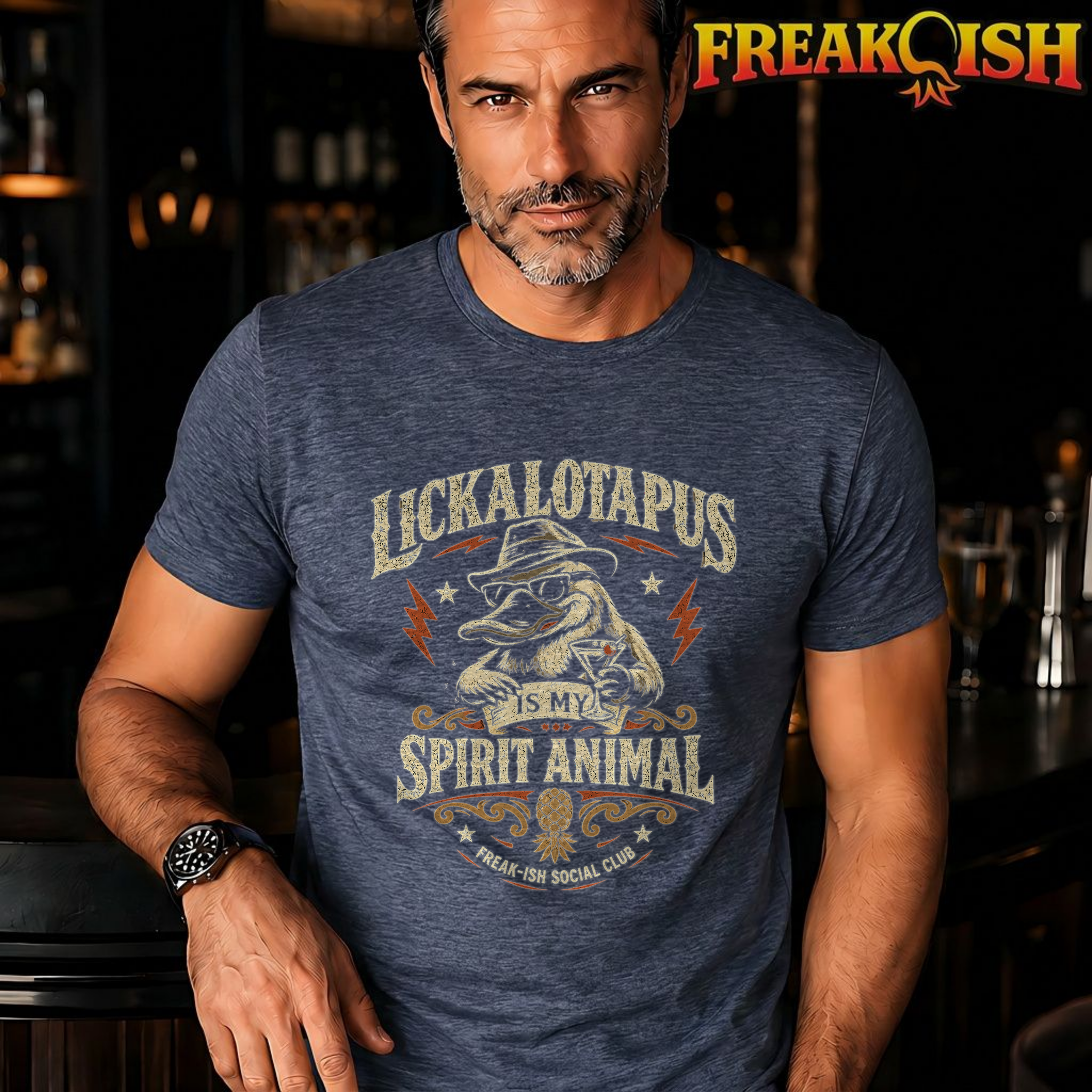Lickalotapus Is My Spirit Animal Unisex Tee | FREAK-ISH