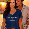 You Look Like You Get It Relaxed V-Neck | FREAK-ISH