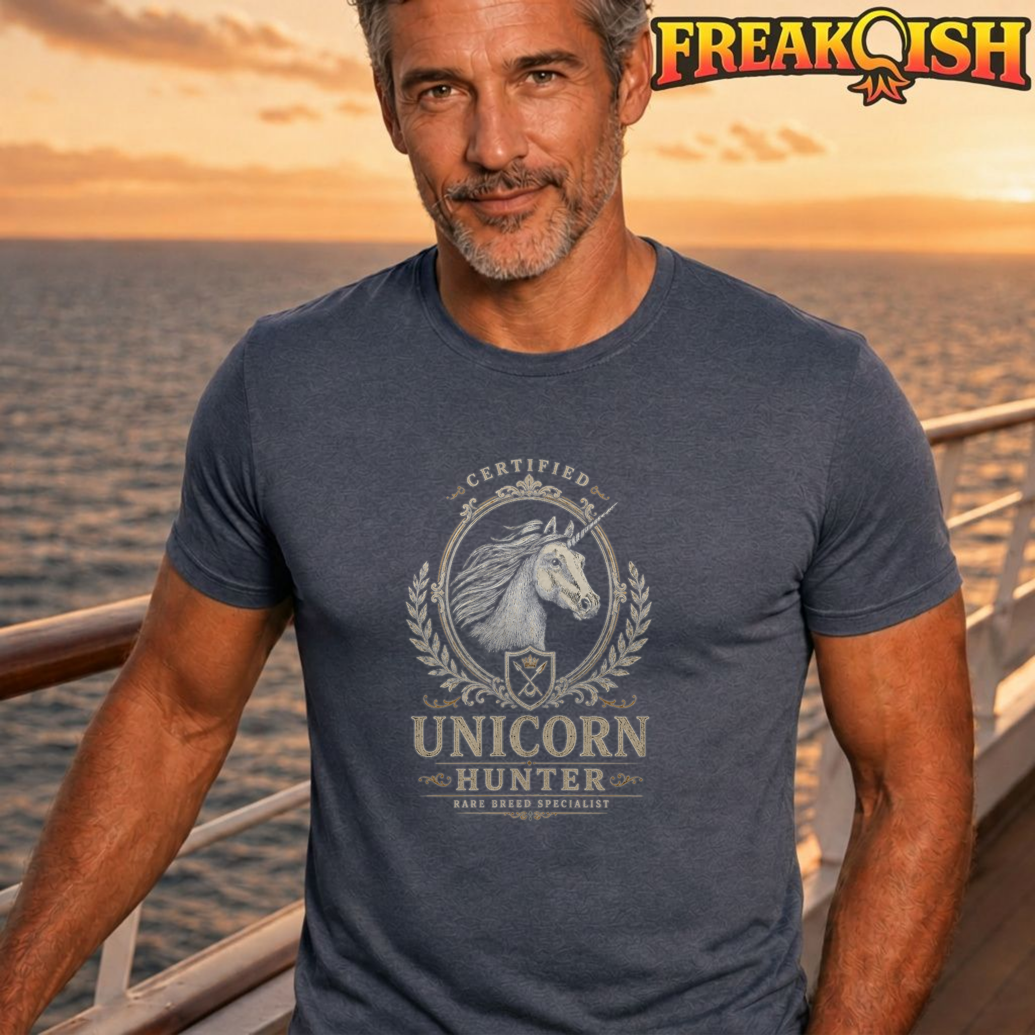 Unicorn Hunter Unisex Tee | FREAK-ISH
