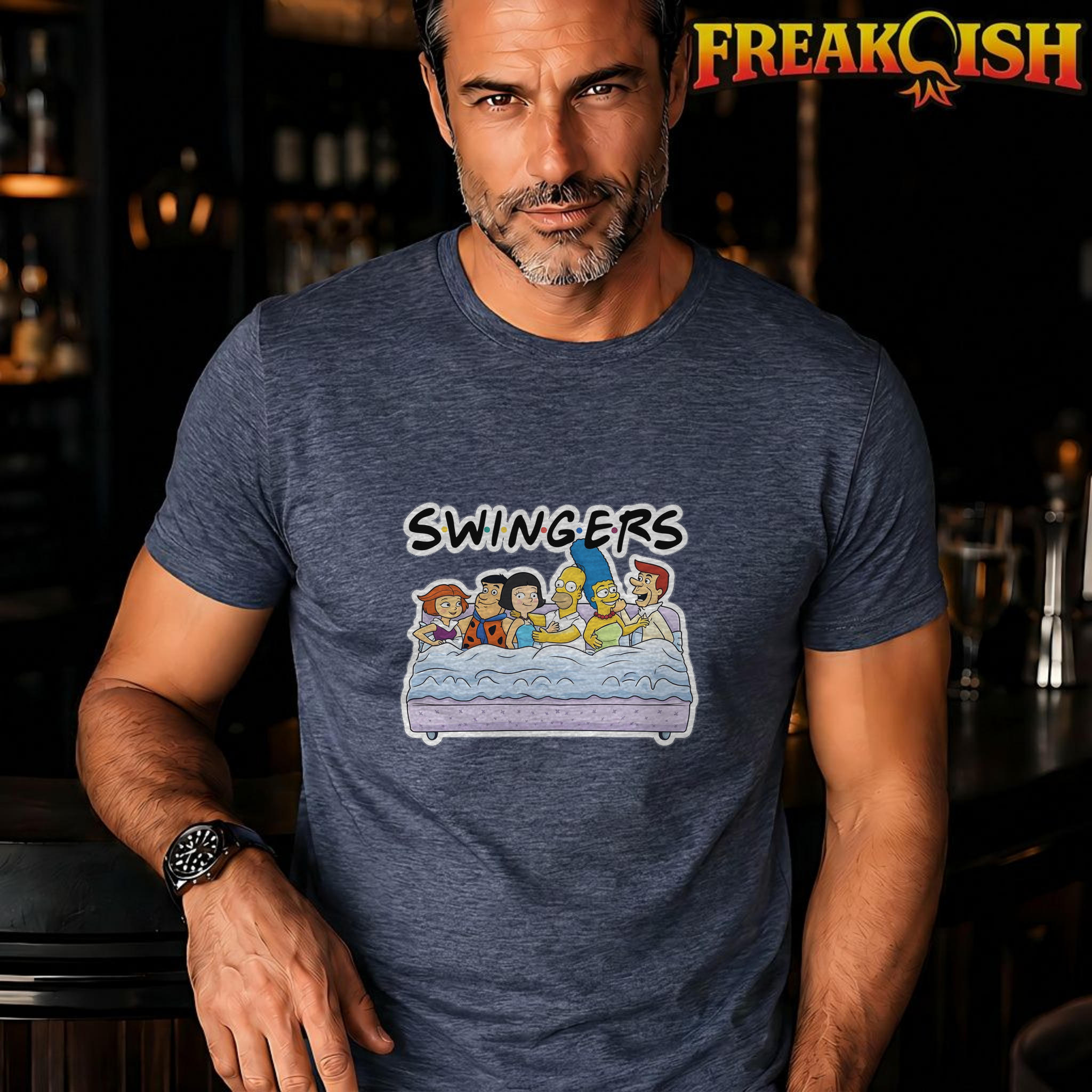 Swingers Unisex Tee | FREAK-ISH