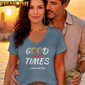Good Times & No Tan Lines Relaxed V-Neck | FREAK-ISH