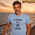 Let Freedom Swing Unisex Tee | FREAK-ISH