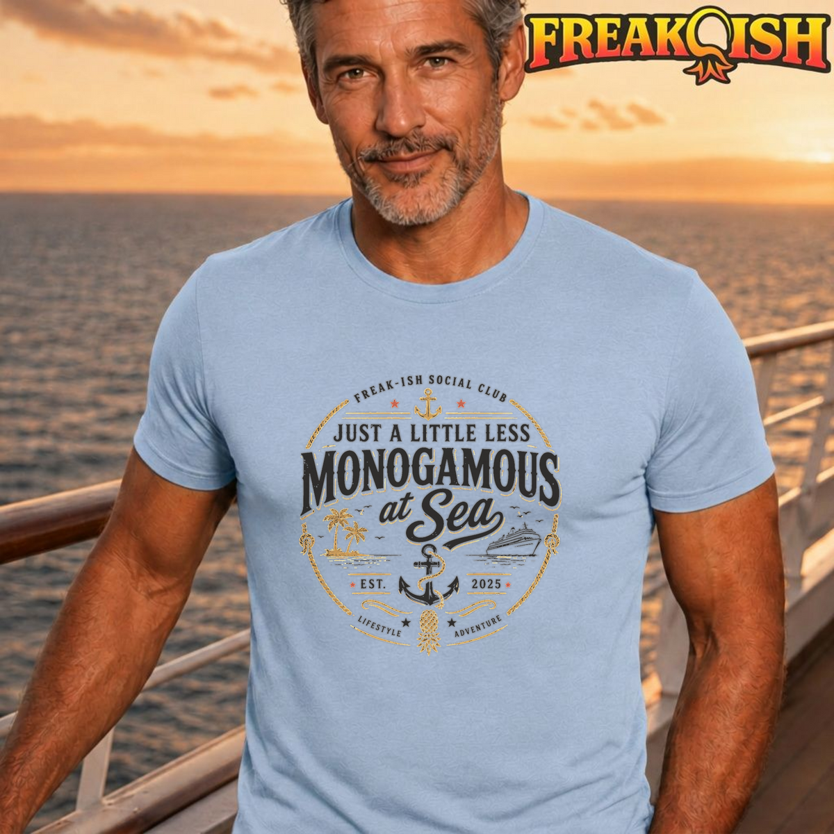 Less Monogamous at Sea Unisex Tee | FREAK-ISH