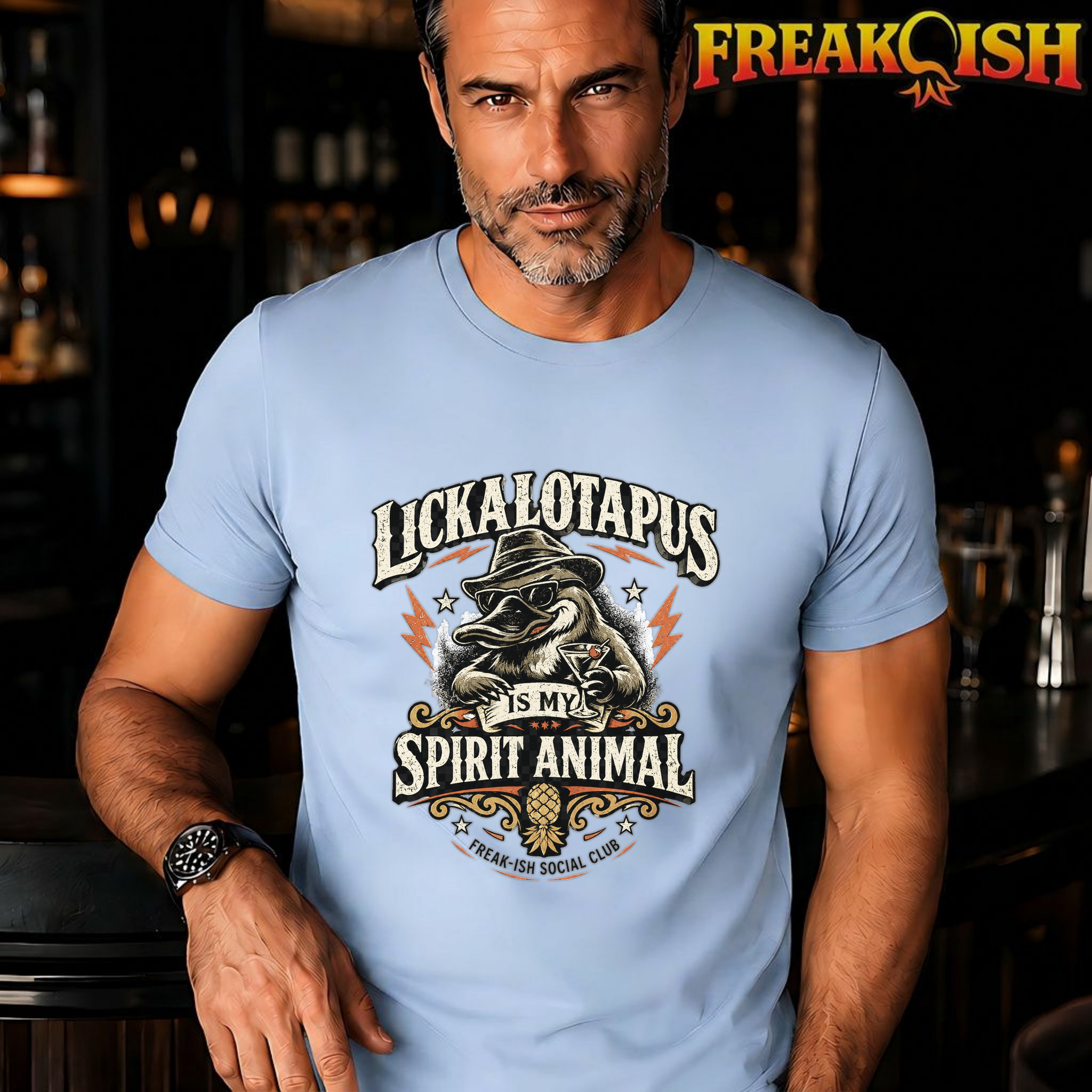 Lickalotapus Is My Spirit Animal Unisex Tee | FREAK-ISH