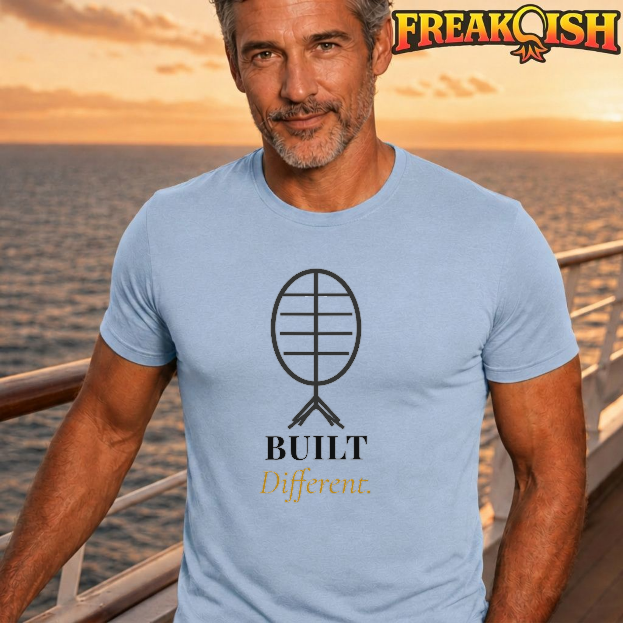 Built Different Unisex Tee | FREAK-ISH