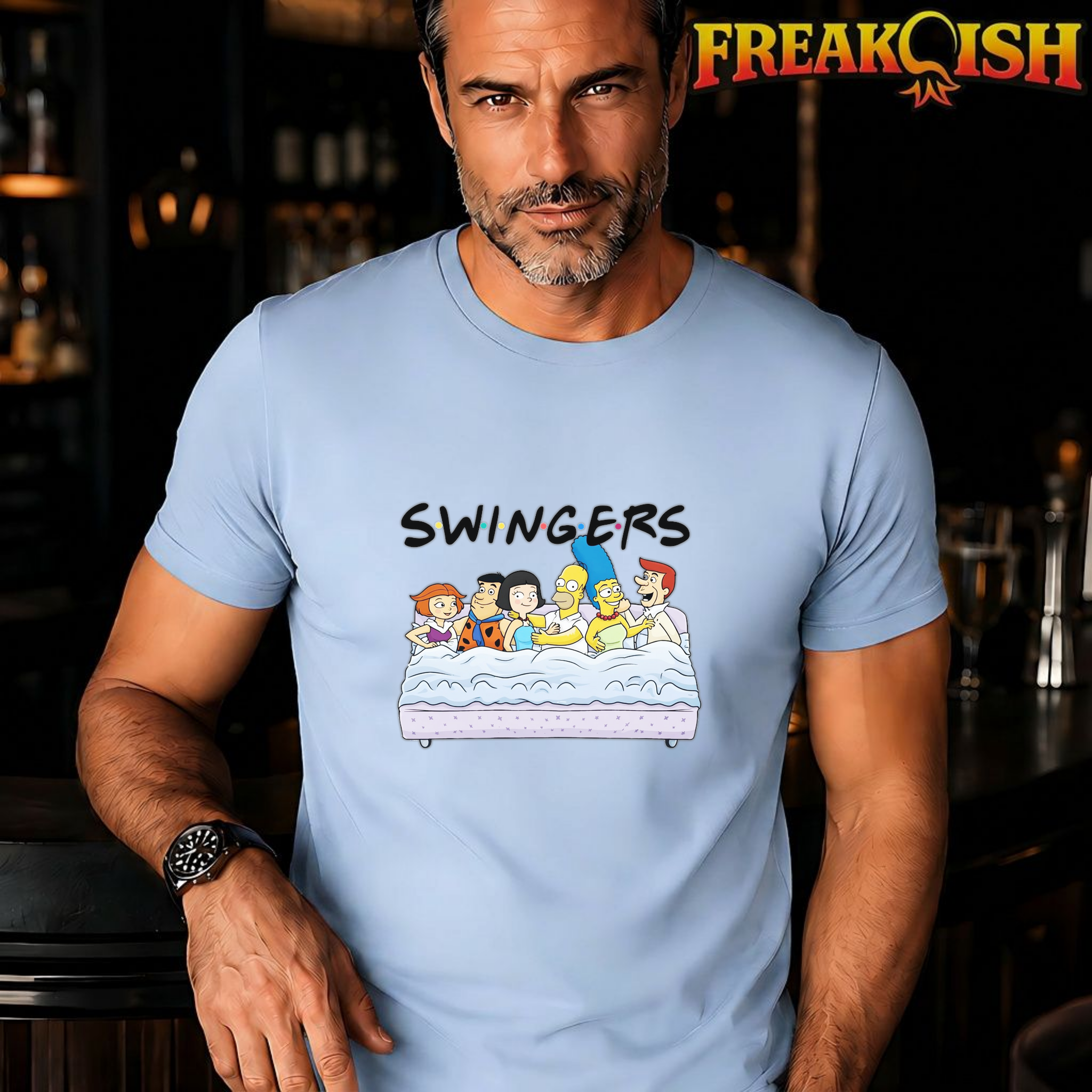 Swingers Unisex Tee | FREAK-ISH