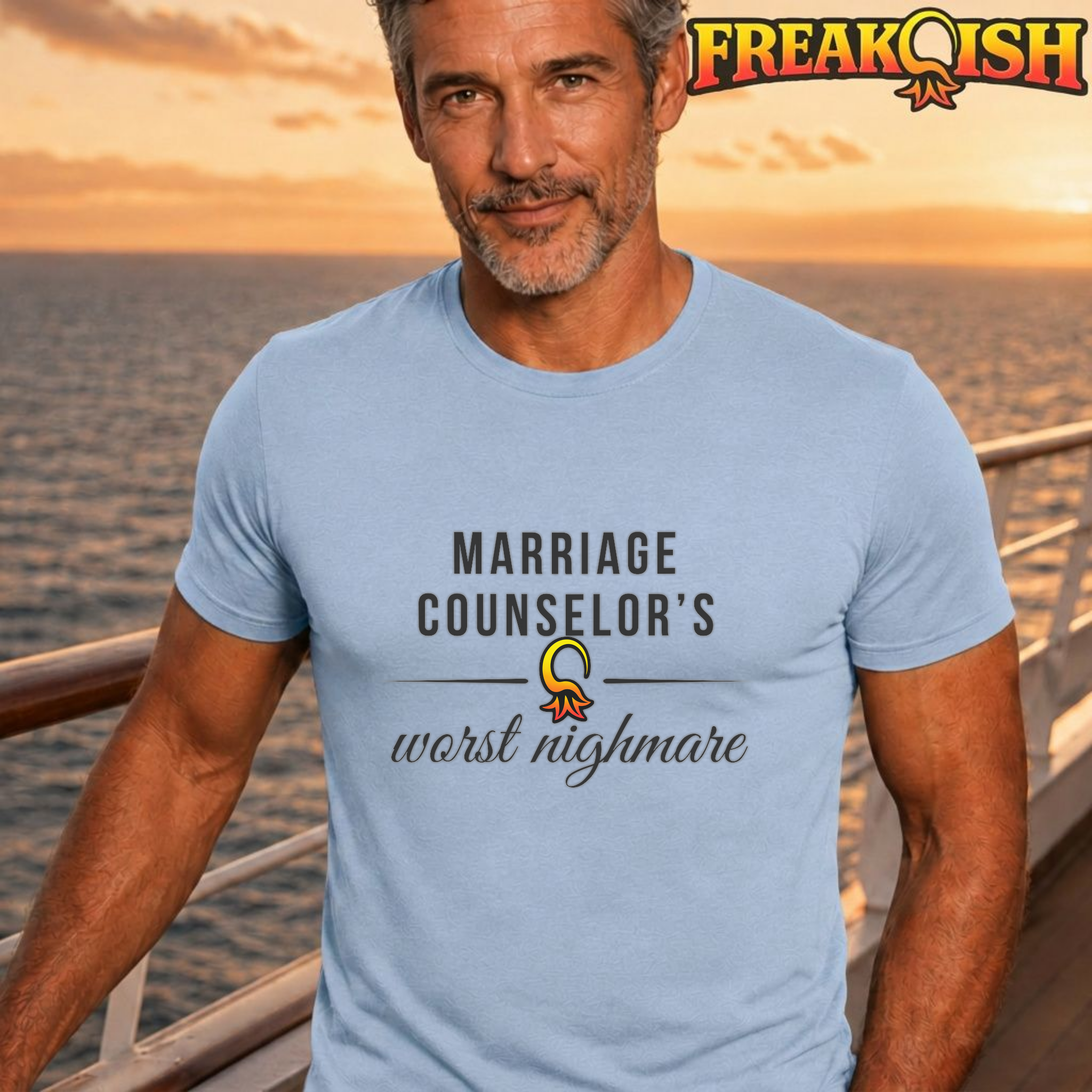 Marriage Counselor's Worst Nightmare Unisex Tee | FREAK-ISH