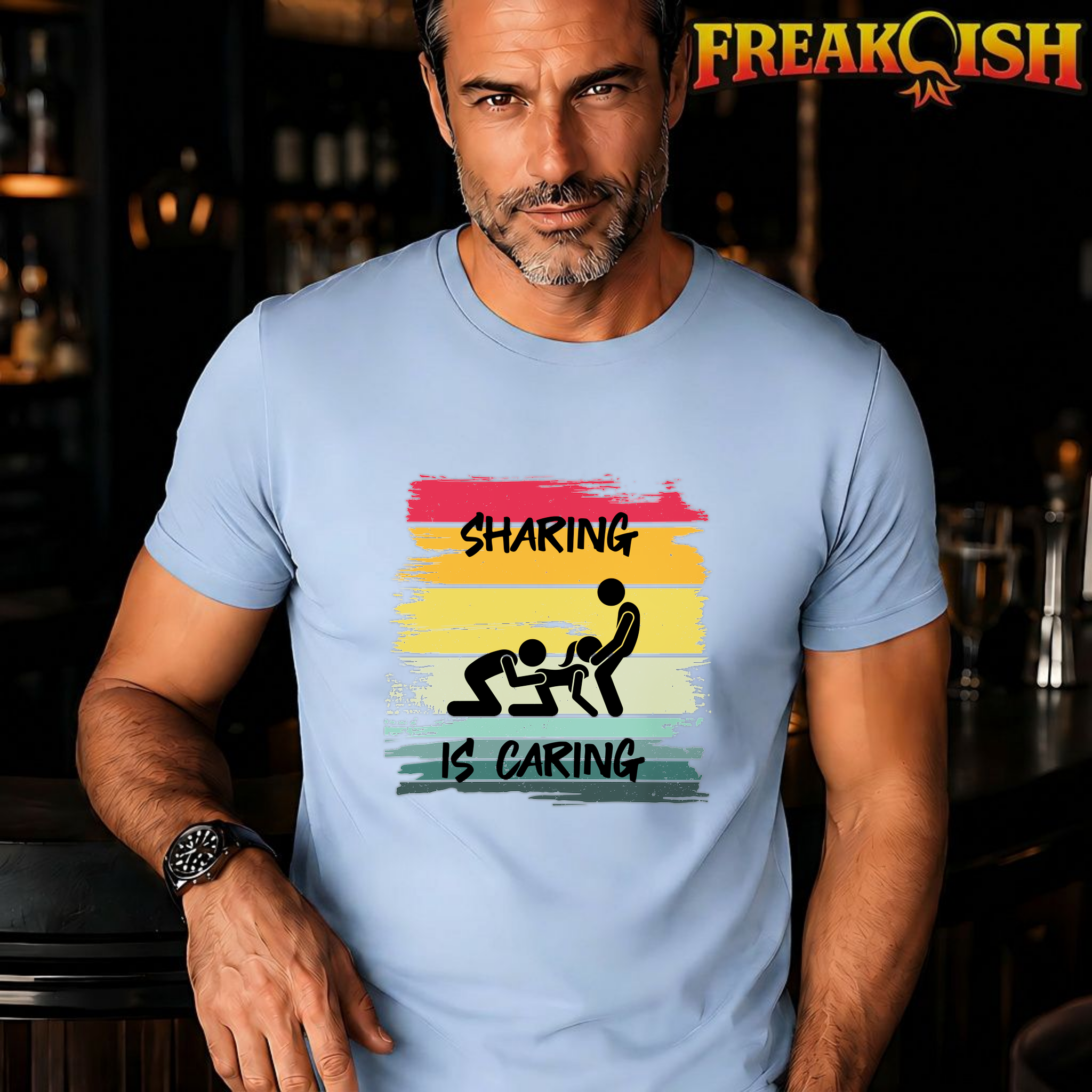 Sharing Is Caring Unisex Tee | FREAK-ISH