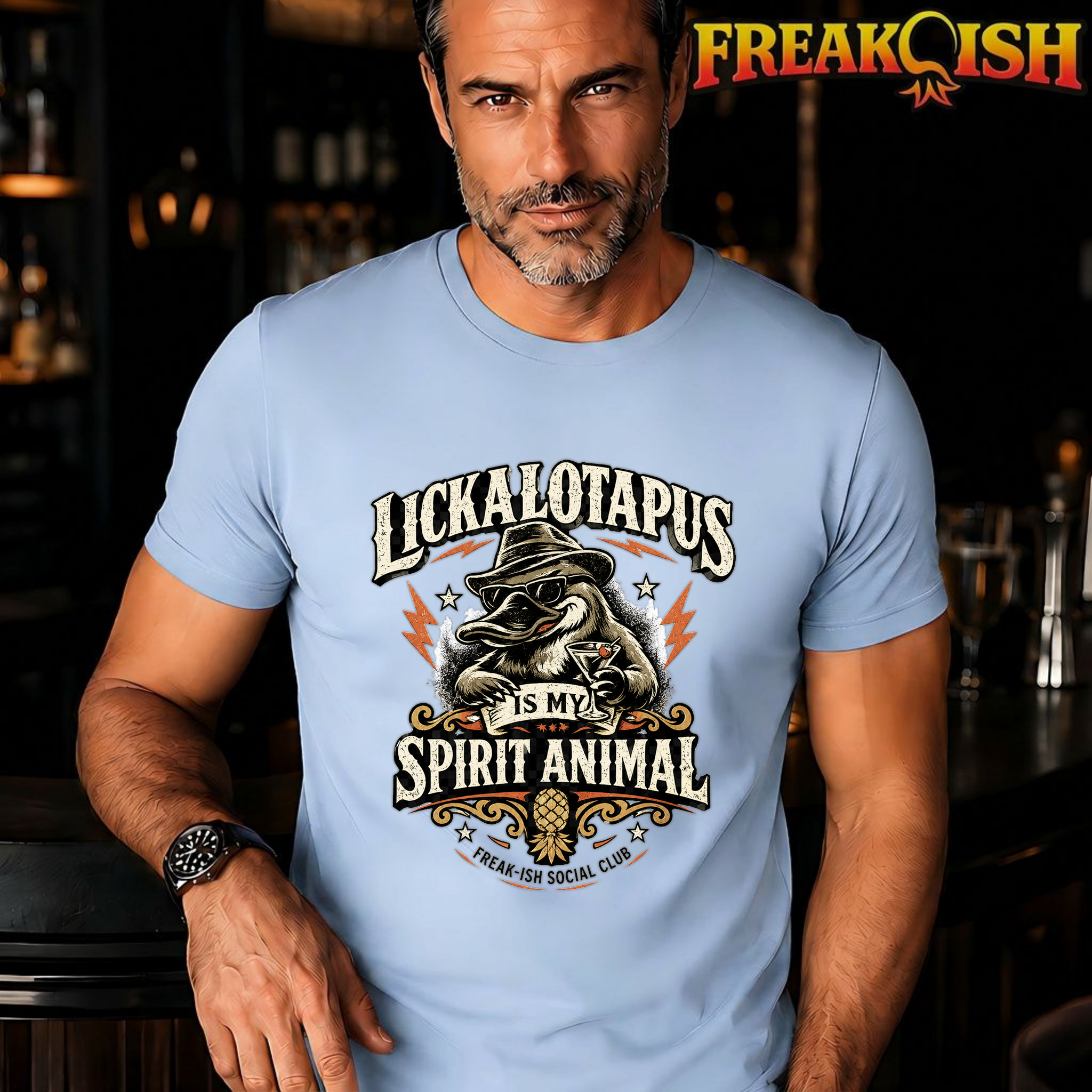 Lickalotapus Is My Spirit Animal Unisex Tee | FREAK-ISH