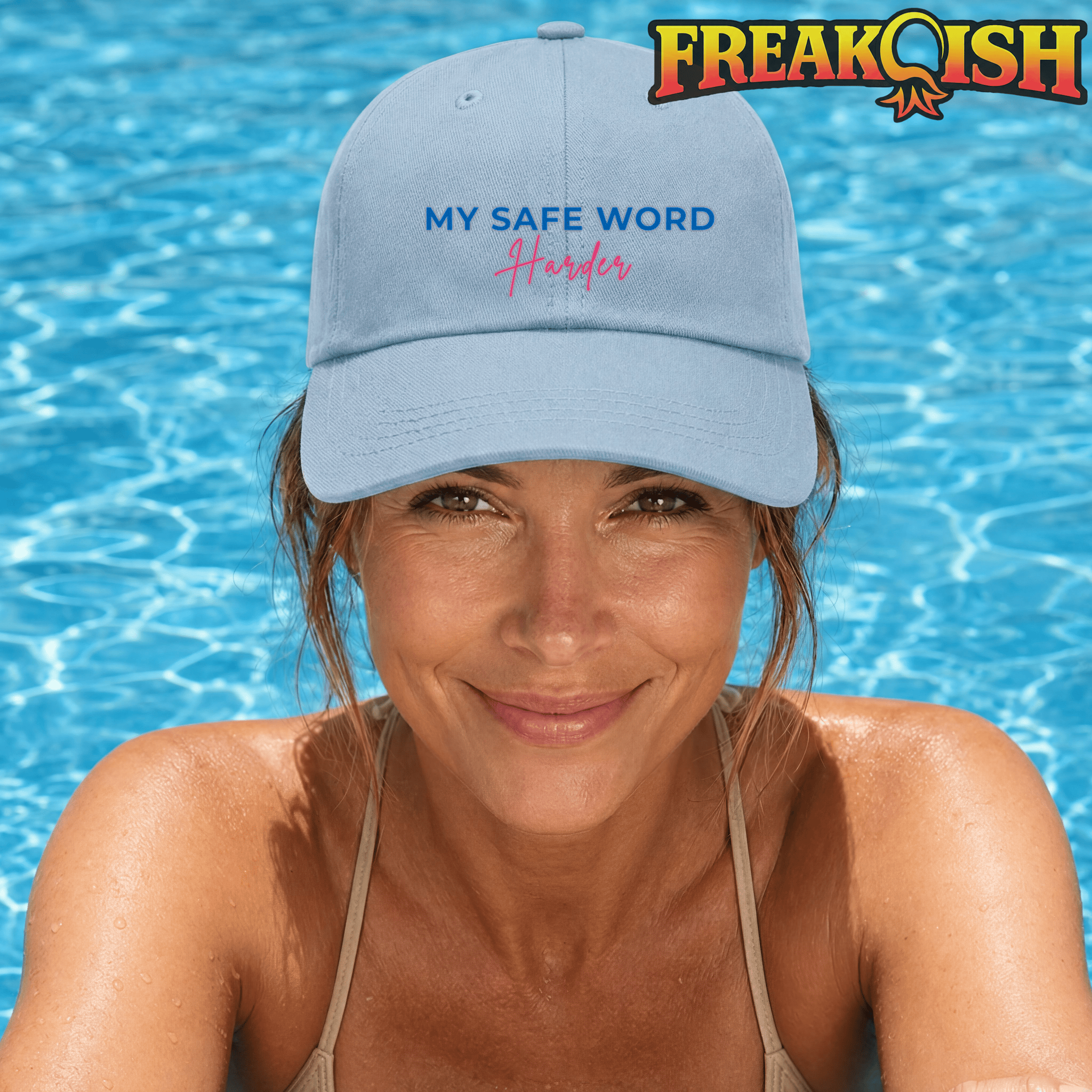 Safeword is Harder Embroidered Hat | FREAK-ISH