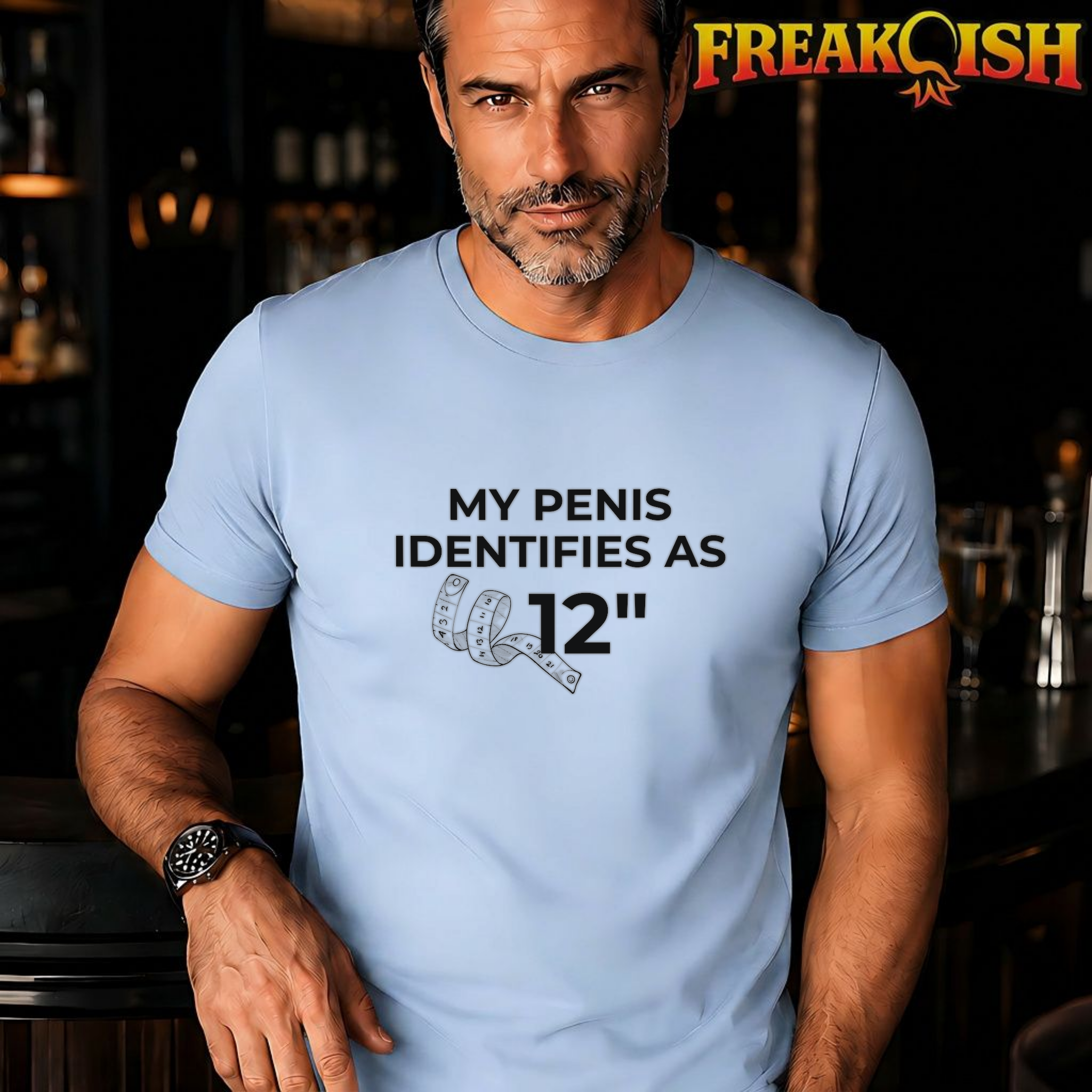 My Pen!s Identifies As 12in Unisex Tee | FREAK-ISH