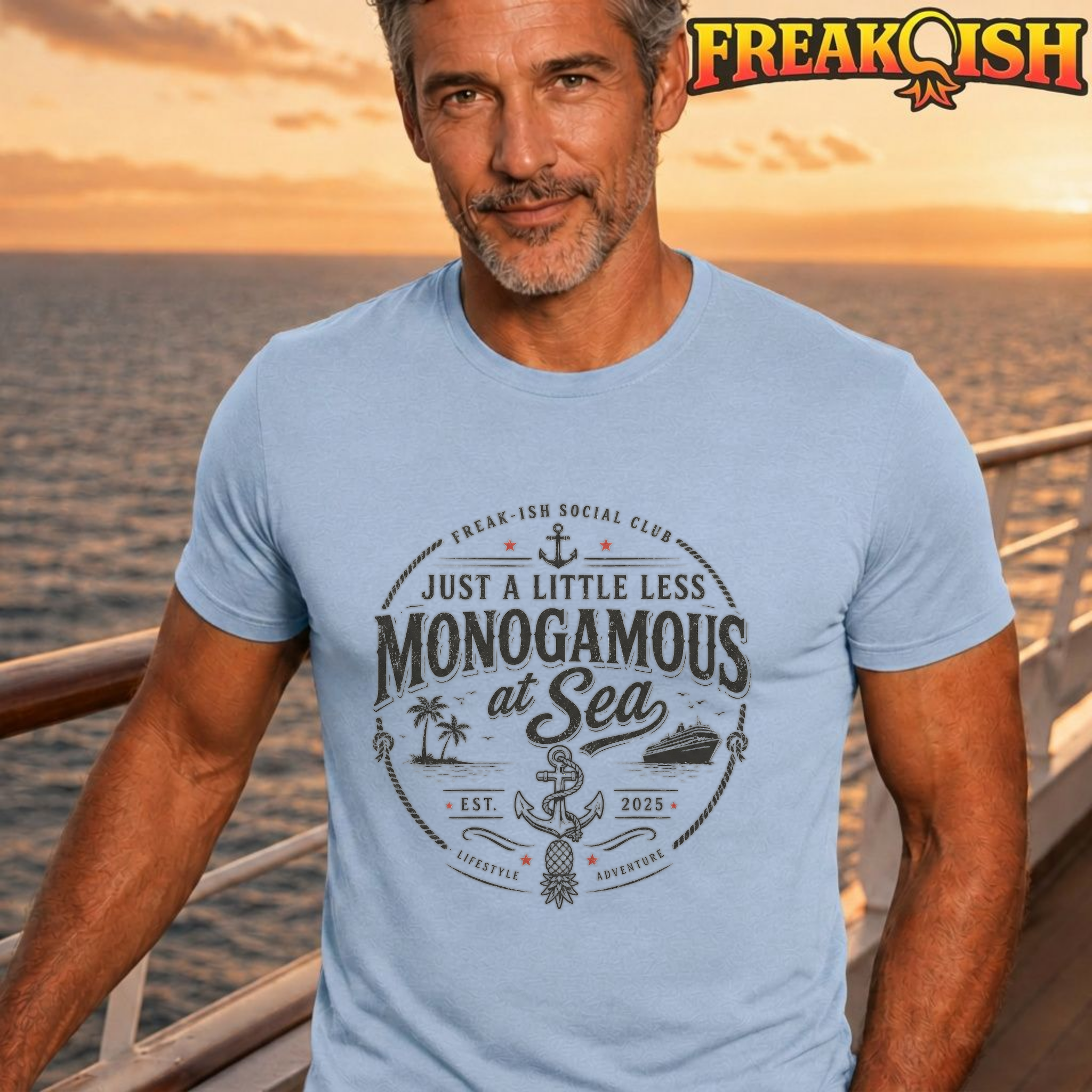Less Monogamous at Sea Unisex Tee | FREAK-ISH
