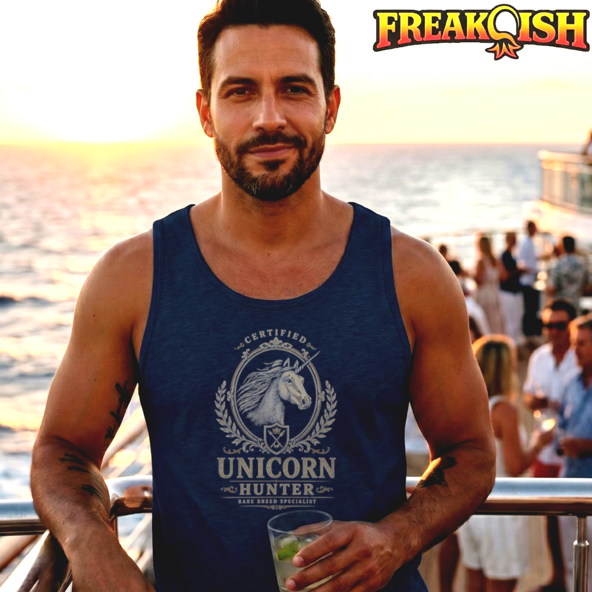 Unicorn Hunter Men's Tank | FREAK-ISH