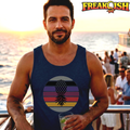 Retro Upside Down Pineapple Men's Tank | FREAK-ISH