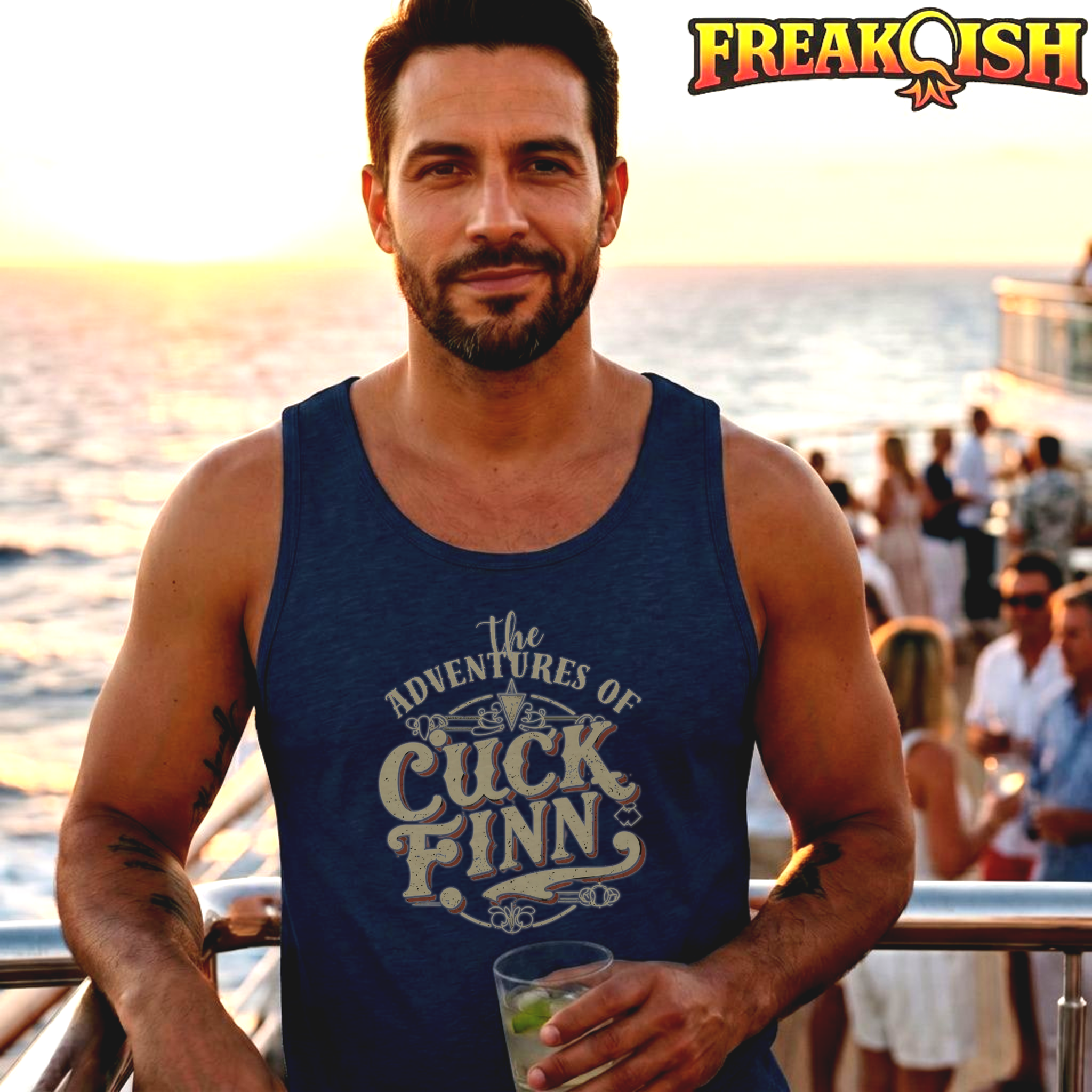 The Adventures of Cuck Finn Men's Tank | FREAK-ISH