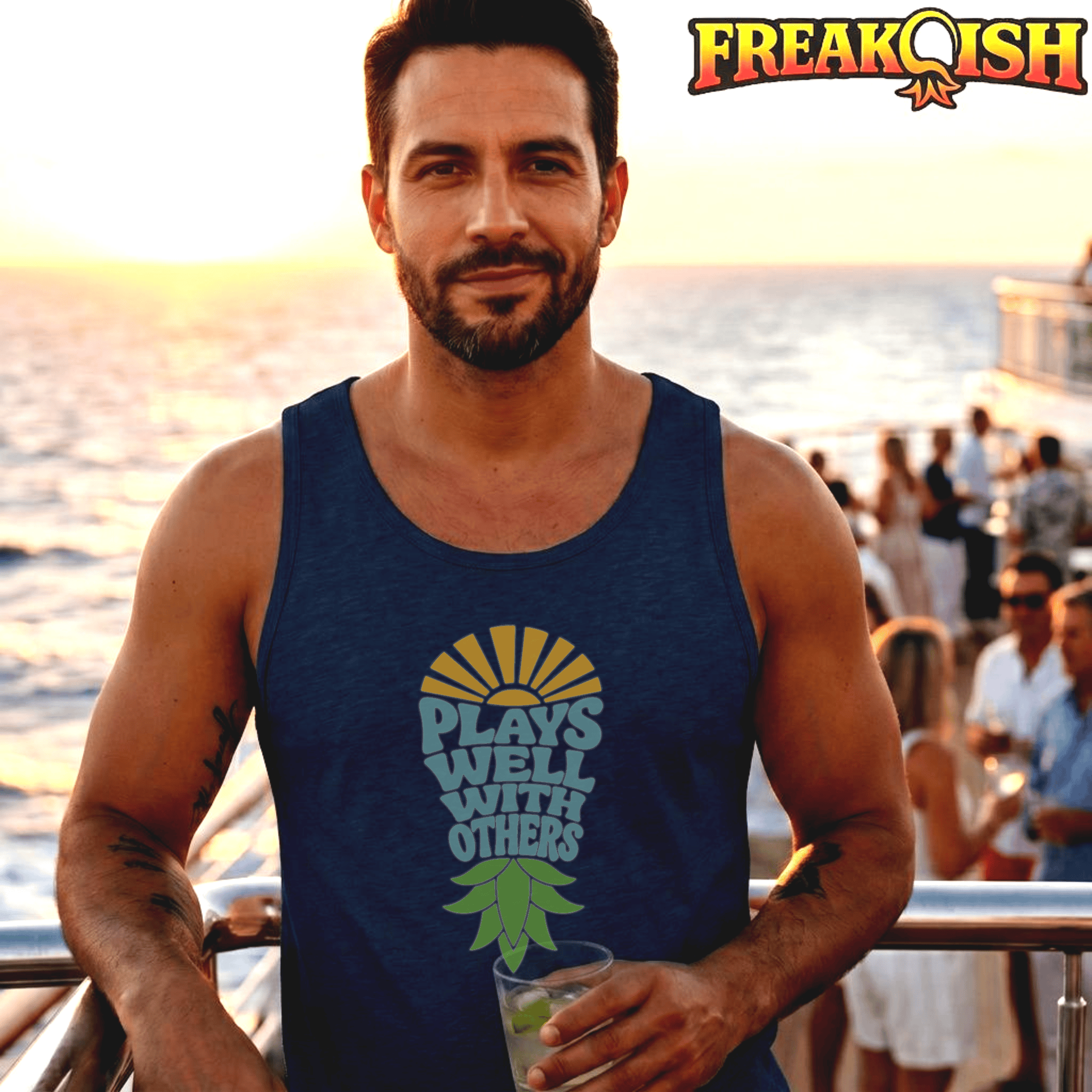 Plays Well With Others Men's Tank | FREAK-ISH