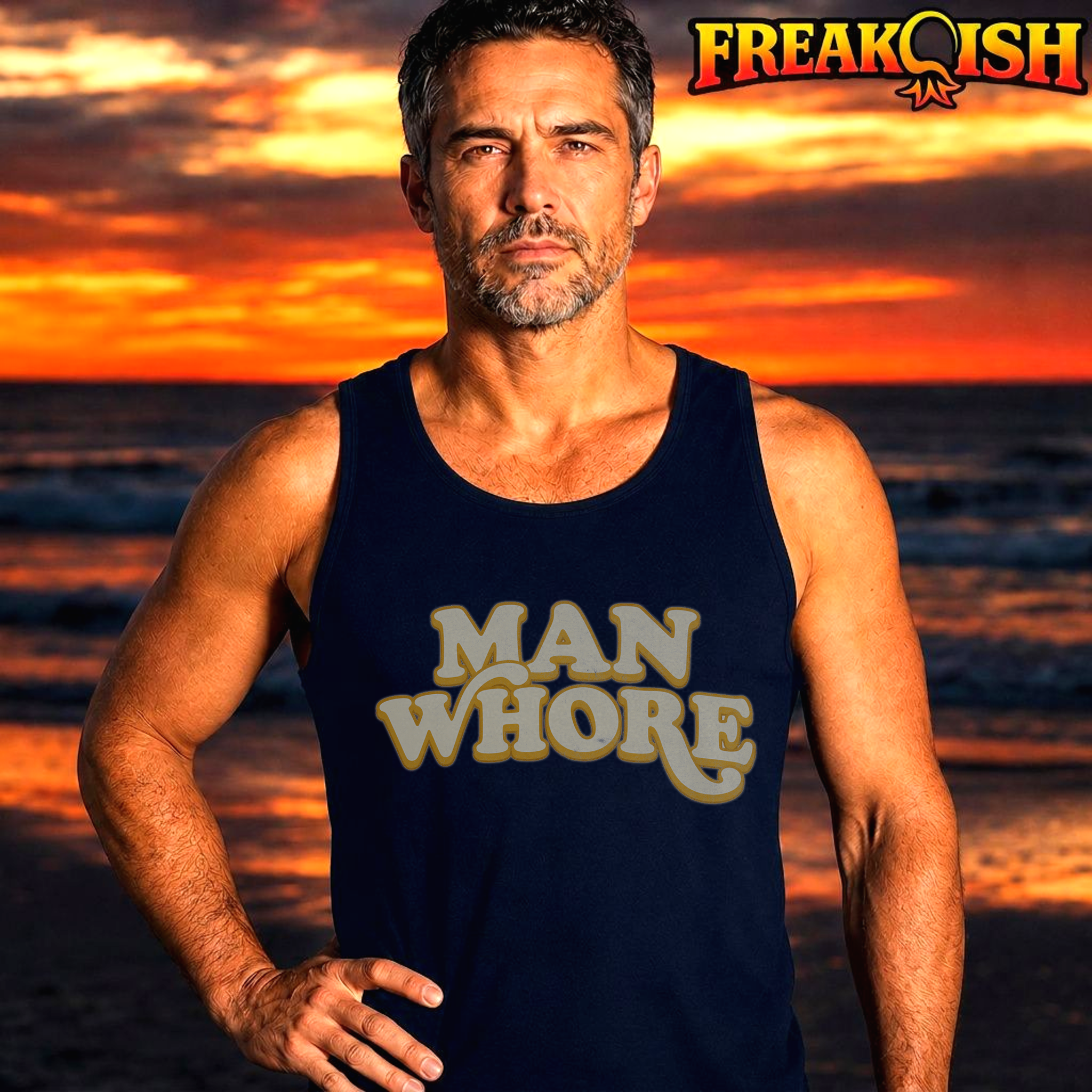 Man Whore Men's Tank | FREAK-ISH