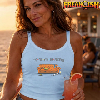 The One With The Pineapple Crop Tank | FREAK-ISH