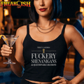 Today's Agenda F*ckery Shenanigans & Questionable Decisions Ladies Crop Tank | FREAK-ISH