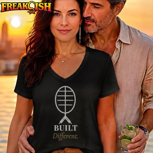 Built Different Relaxed V-Neck | FREAK-ISH