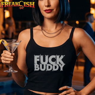 F*ck Buddy Ladies Crop Tank | FREAK-ISH