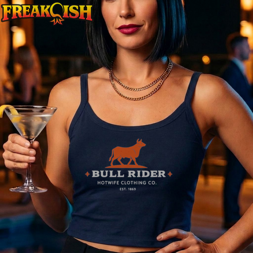 Bull Rider Ladies Crop Tank | FREAK-ISH