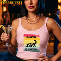 Sharing Is Caring Ladies Crop Tank | FREAK-ISH