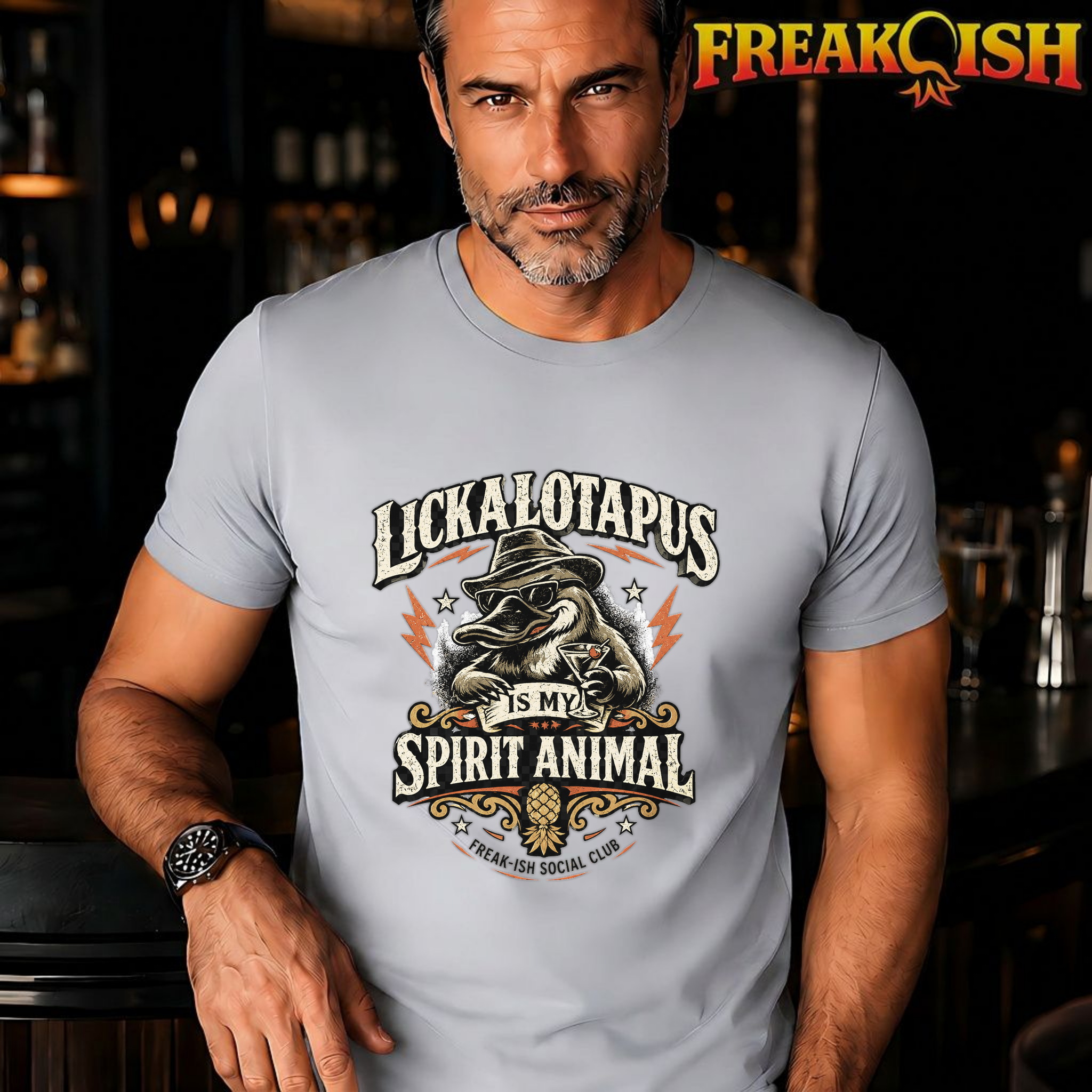 Lickalotapus Is My Spirit Animal Unisex Tee | FREAK-ISH