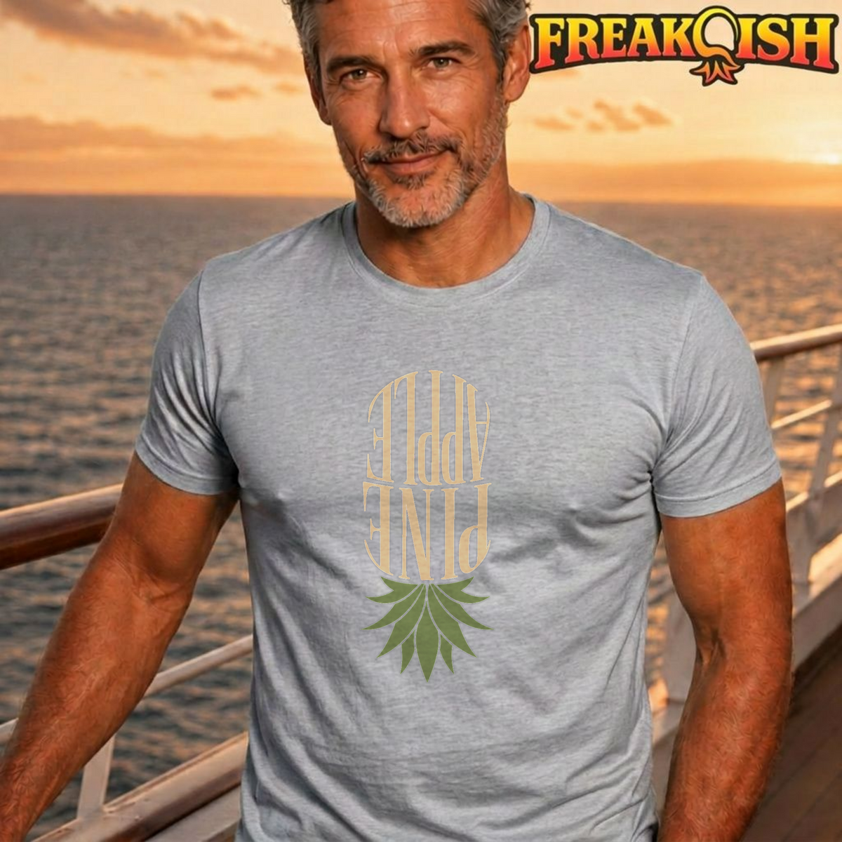 Pine Apple Unisex Tee | FREAK-ISH