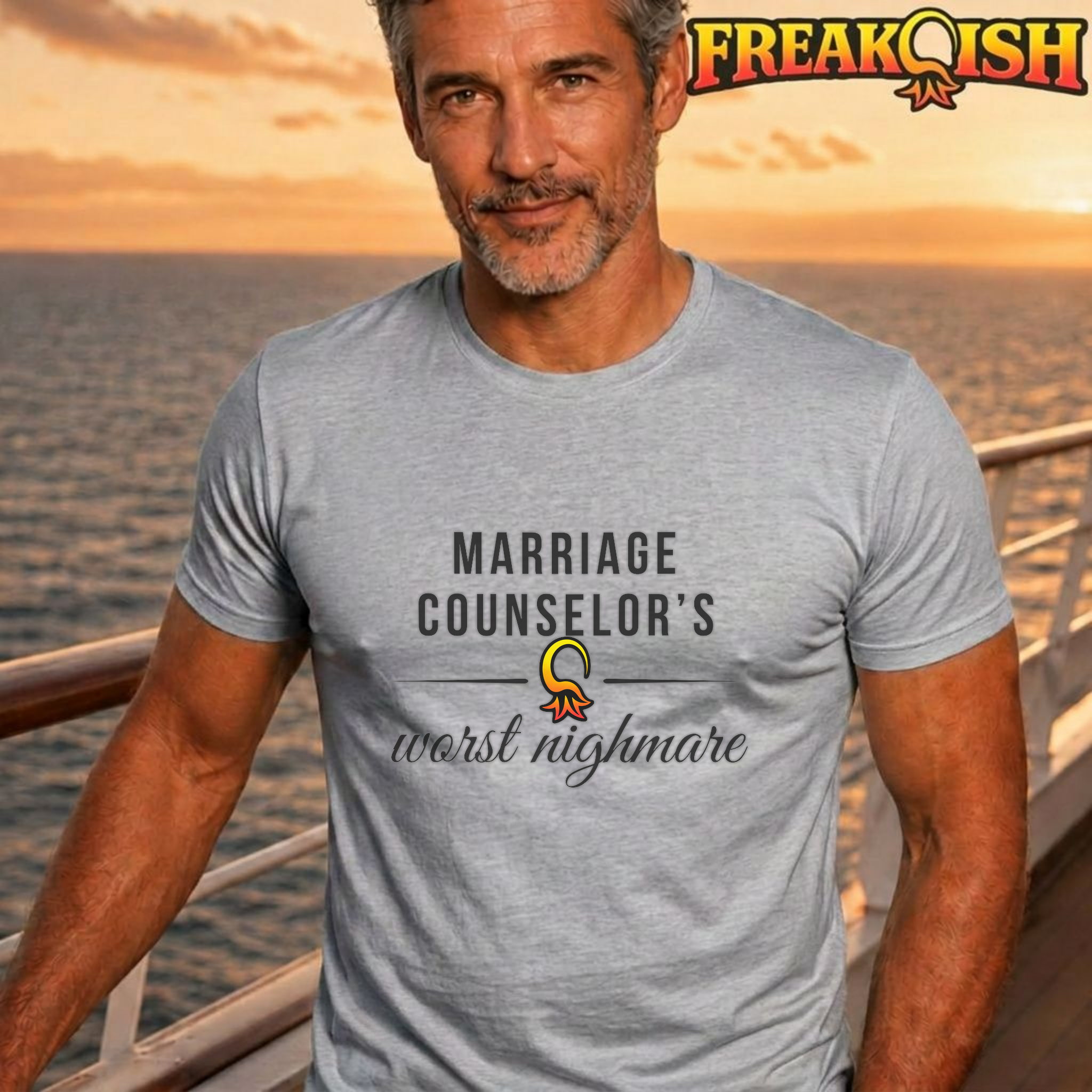 Marriage Counselor's Worst Nightmare Unisex Tee | FREAK-ISH