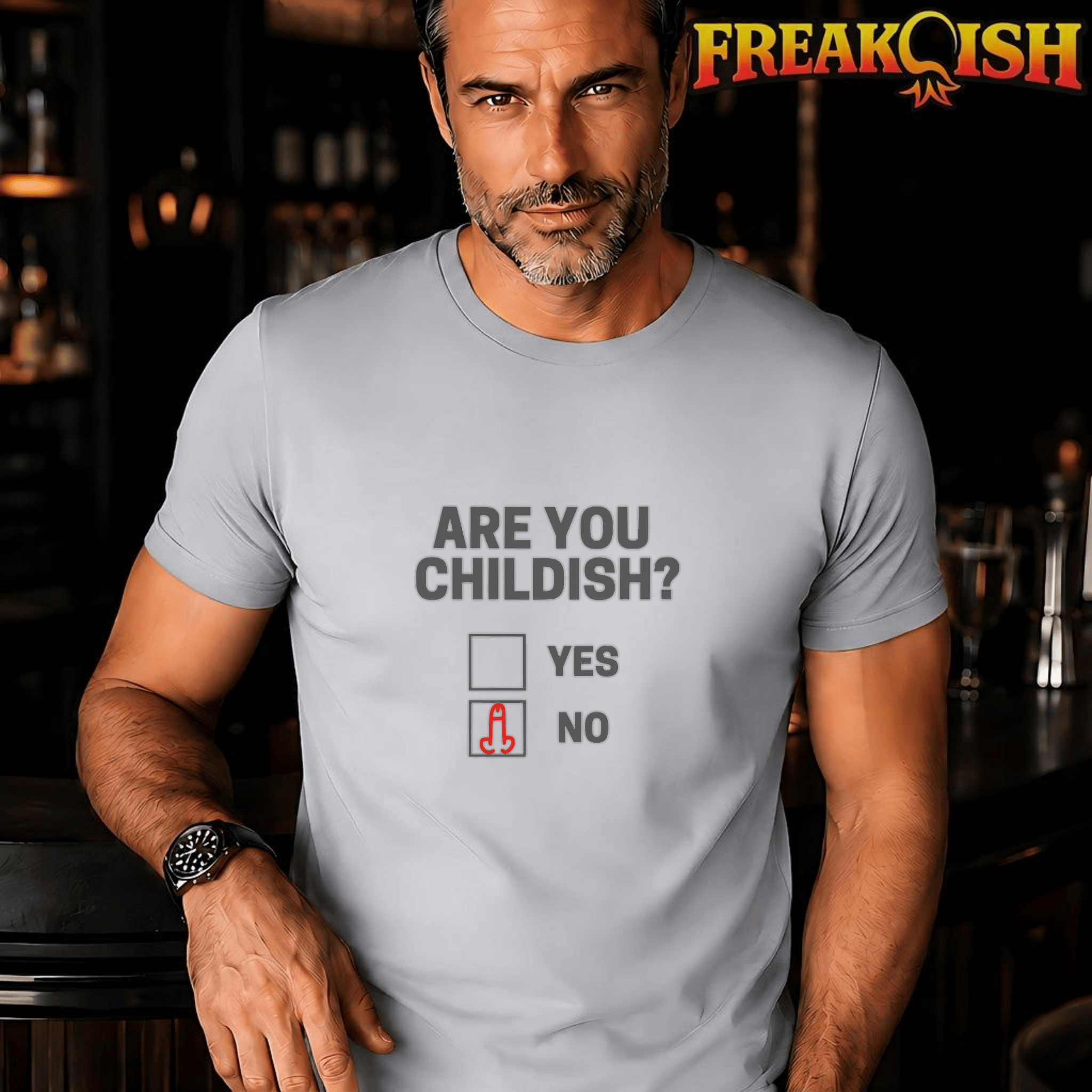 Are You Childish Unisex Tee | FREAK-ISH