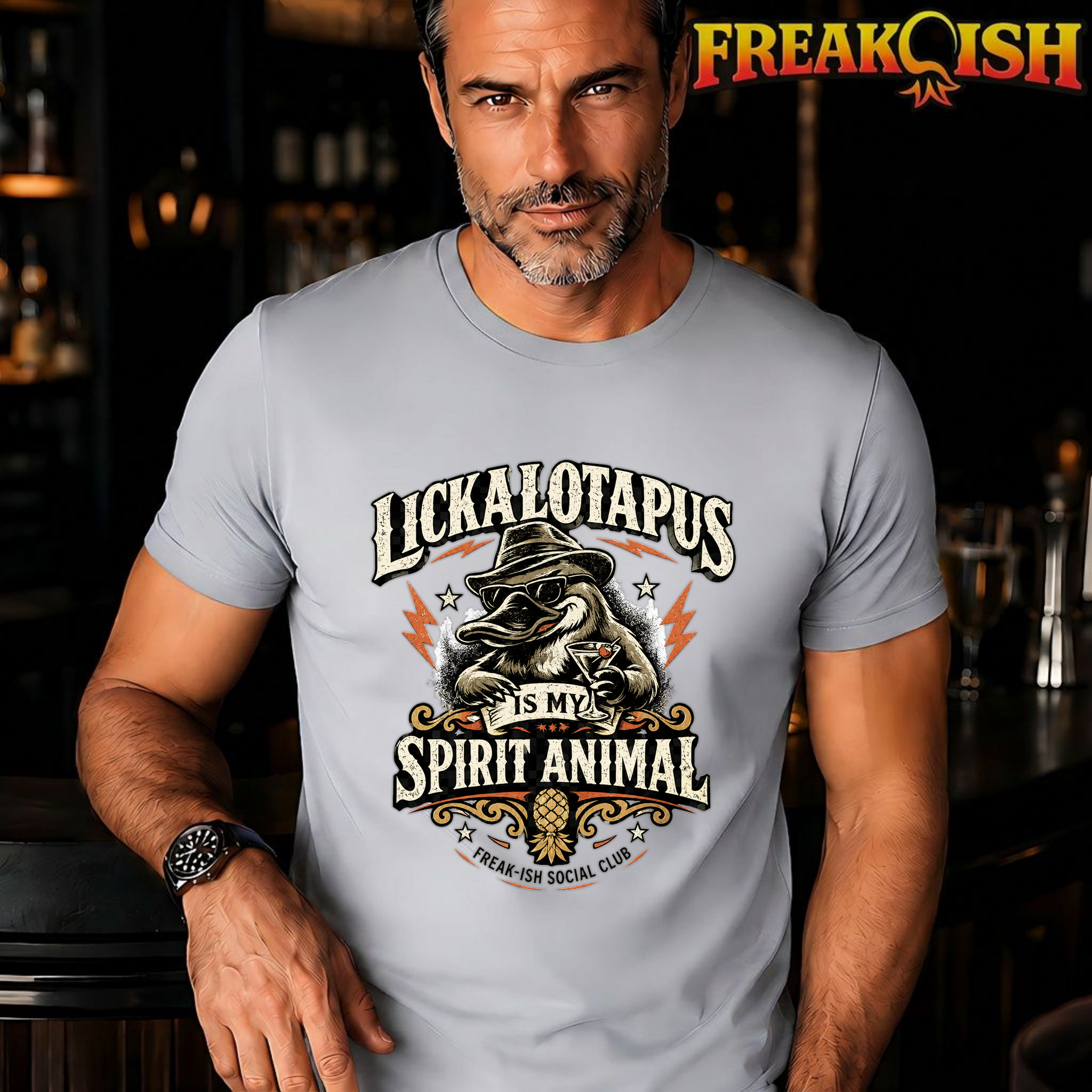 Lickalotapus Is My Spirit Animal Unisex Tee | FREAK-ISH