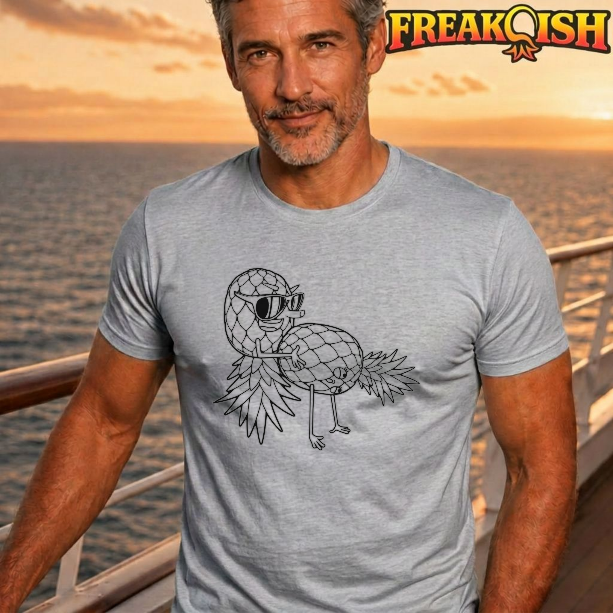 Pineapple Love Unisex Tee | FREAK-ISH