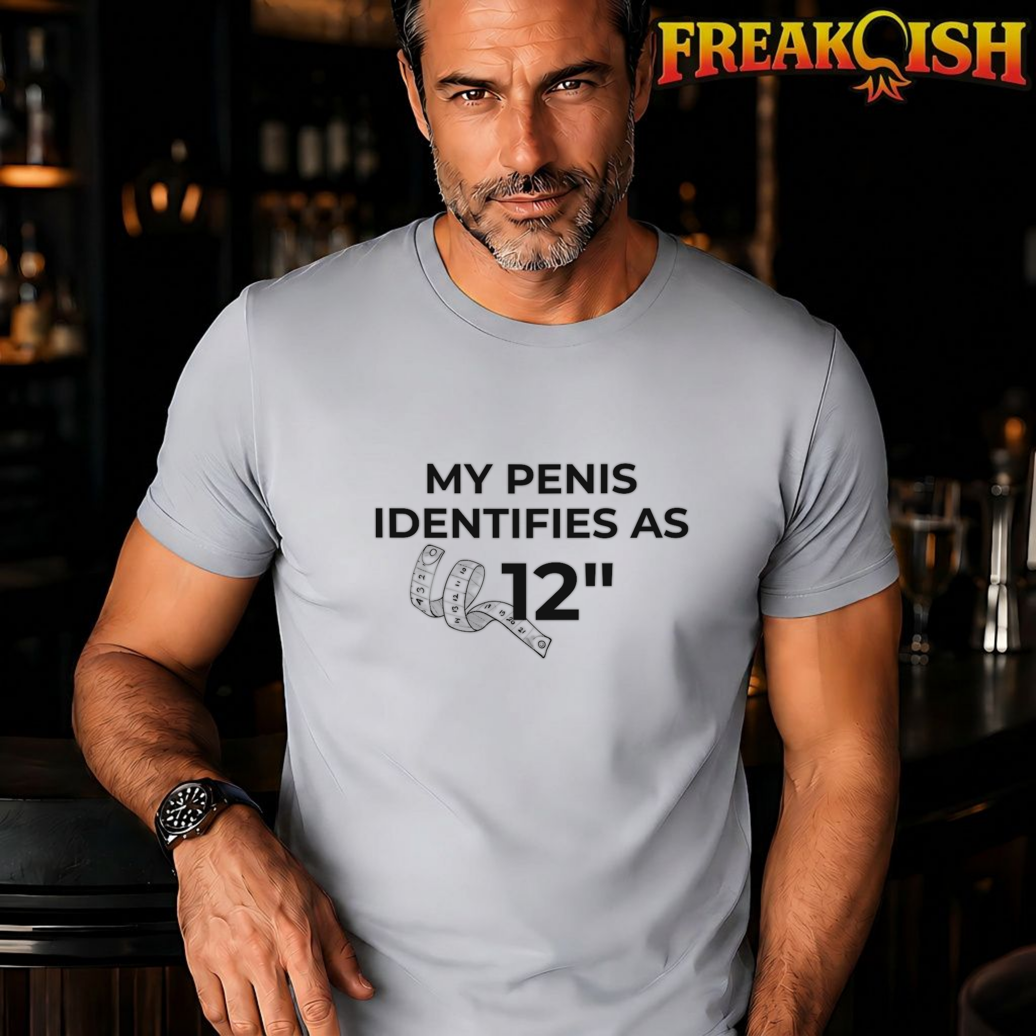My Pen!s Identifies As 12in Unisex Tee | FREAK-ISH