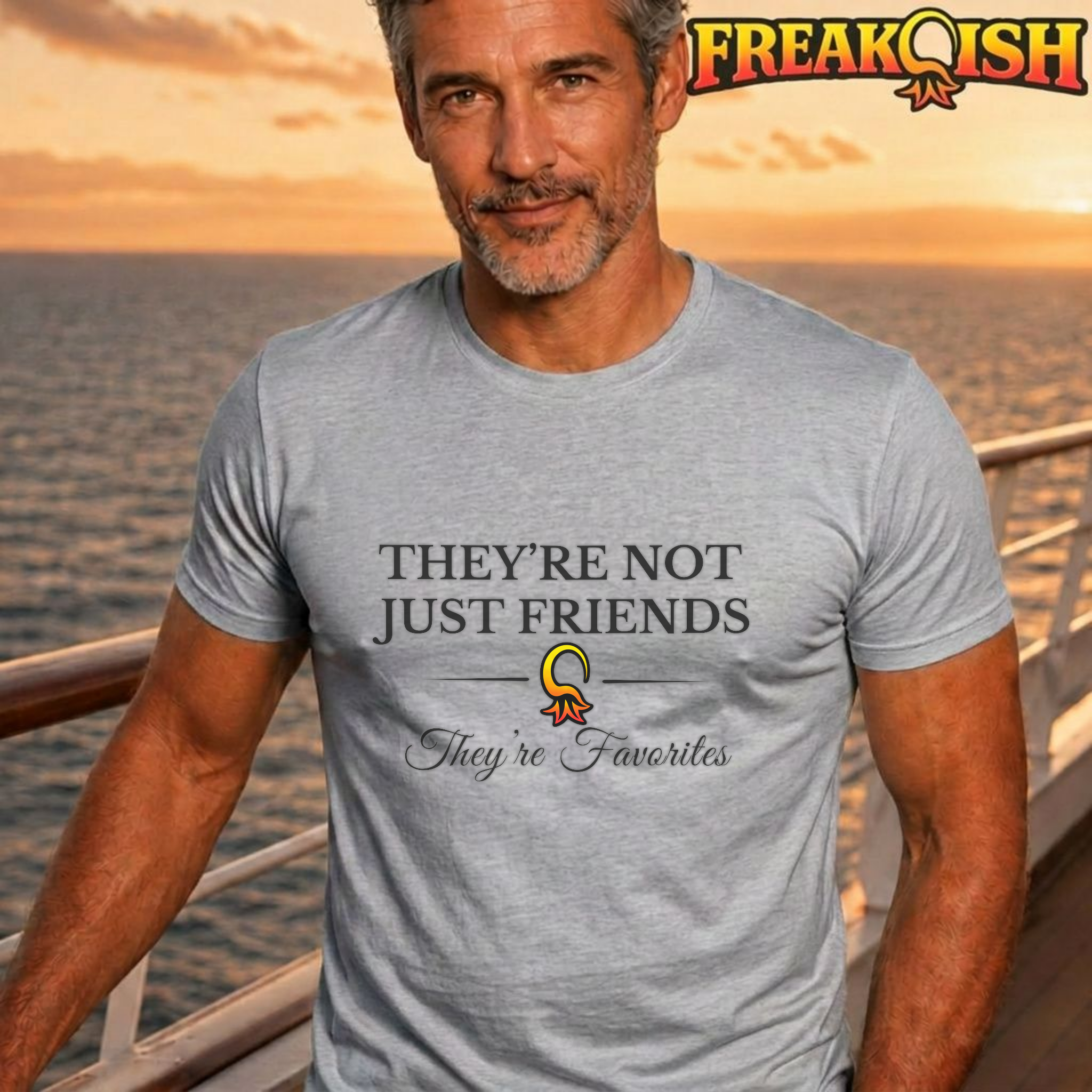 They're Not Just Friends They're Favorites Unisex Tee | FREAK-ISH