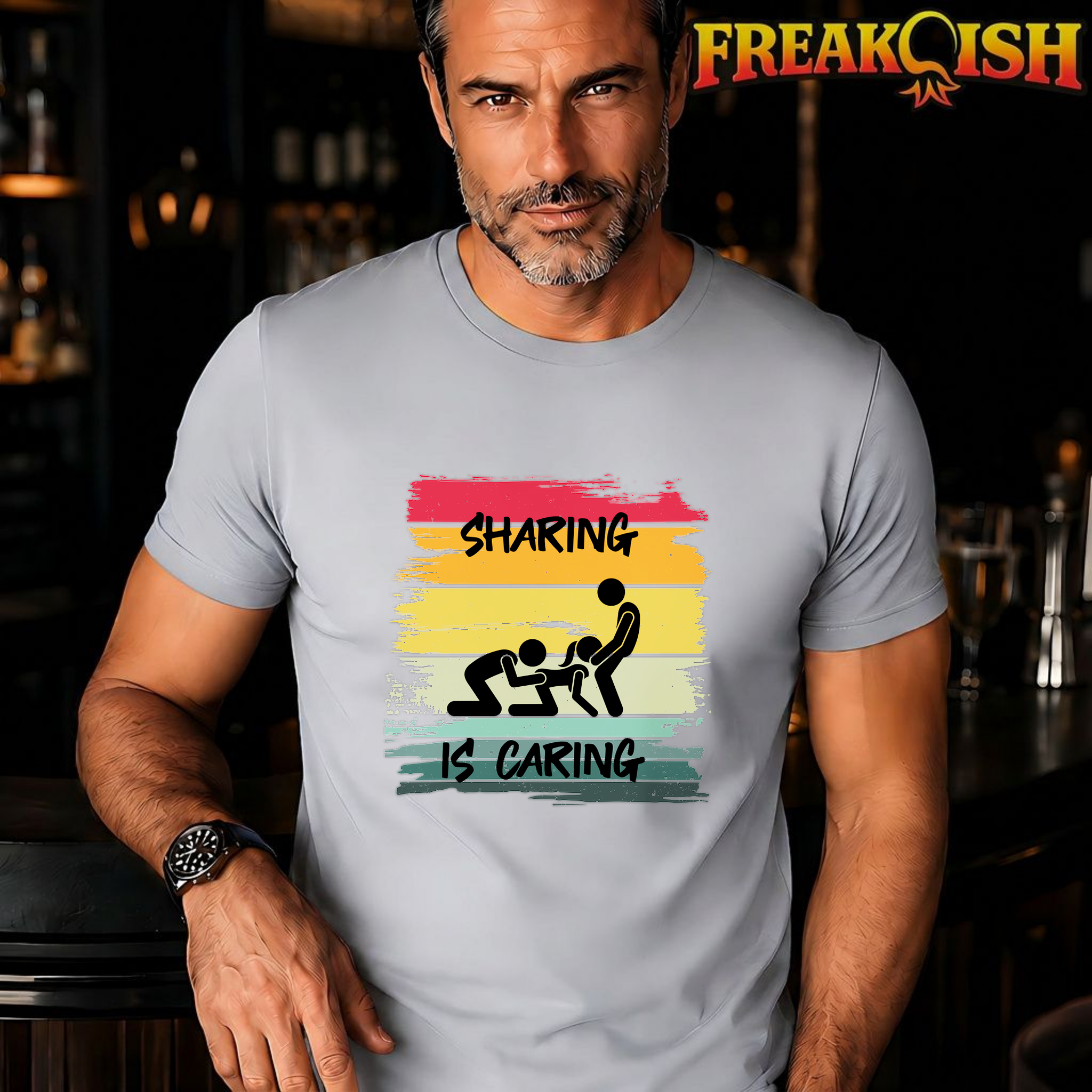 Sharing Is Caring Unisex Tee | FREAK-ISH