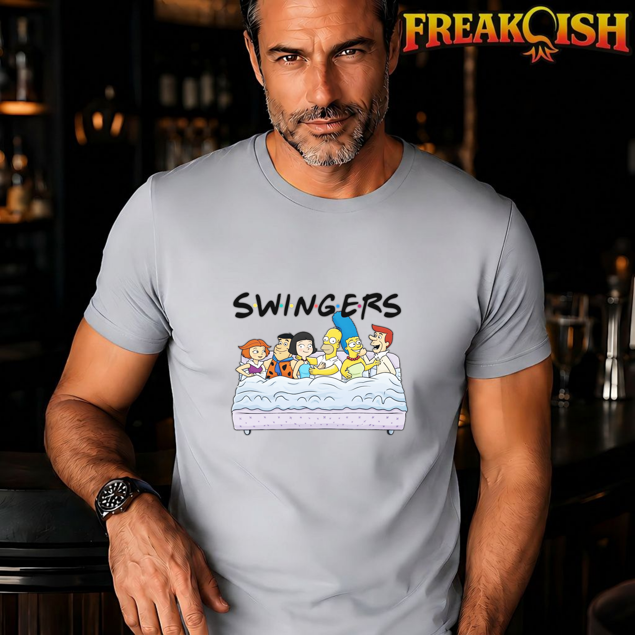 Swingers Unisex Tee | FREAK-ISH