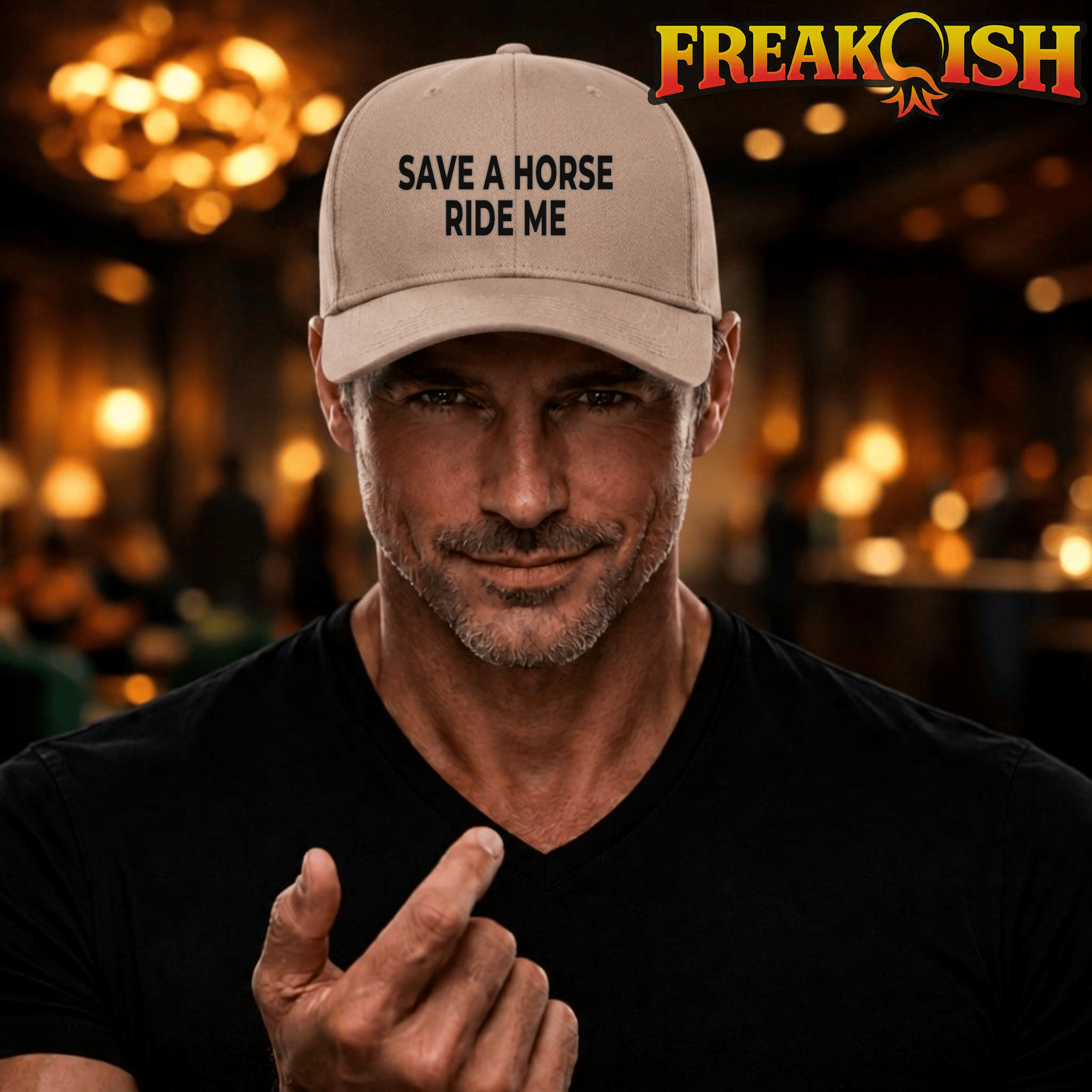 Save A Horse Ride Me Embroidered Hat | FREAK-ISH
